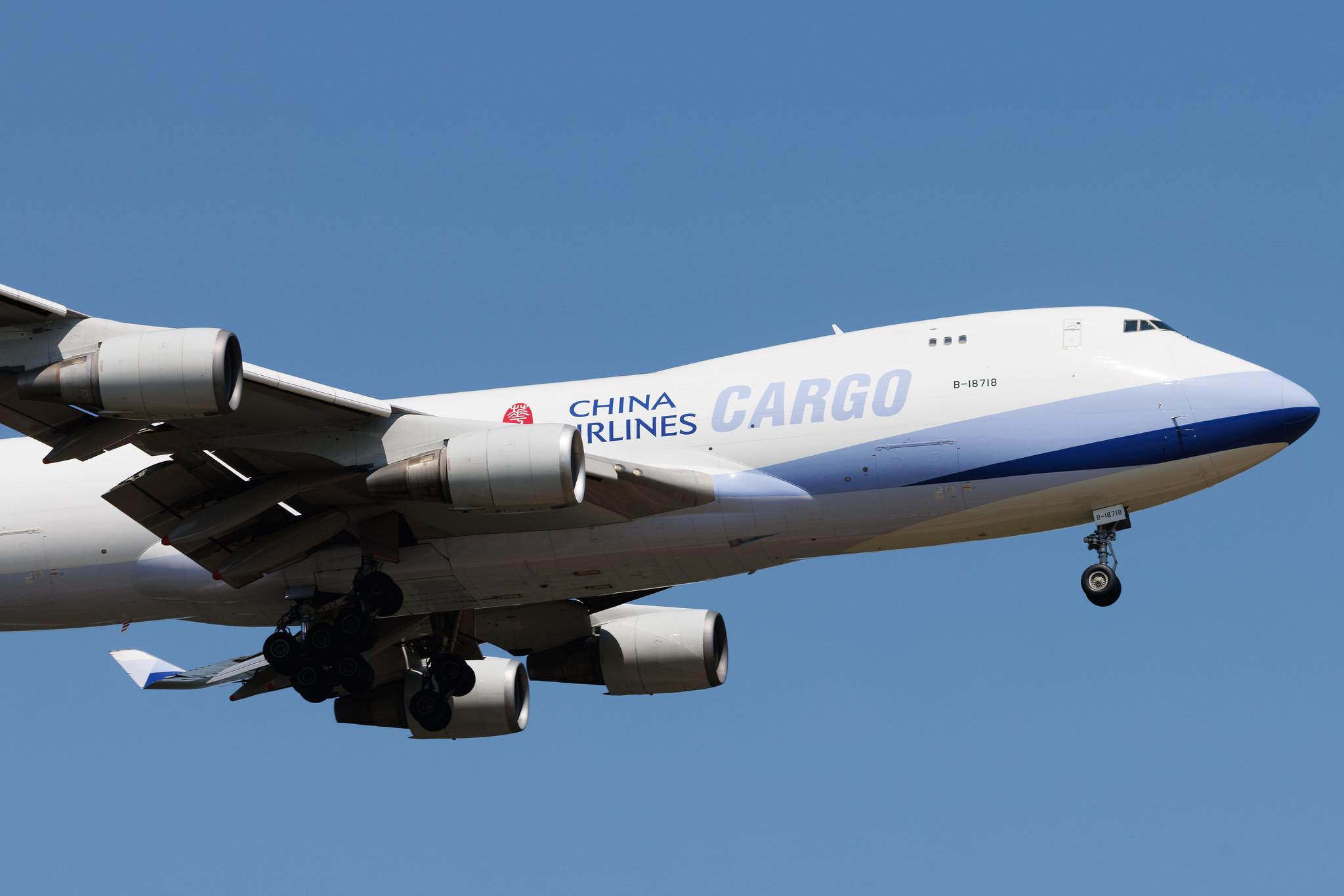 Frankfurt Airport: China Airlines Cargo (CI / CAL) | Operator: China Airlines | Boeing 747-409(F) B744 | B-18718 | MSN 30770