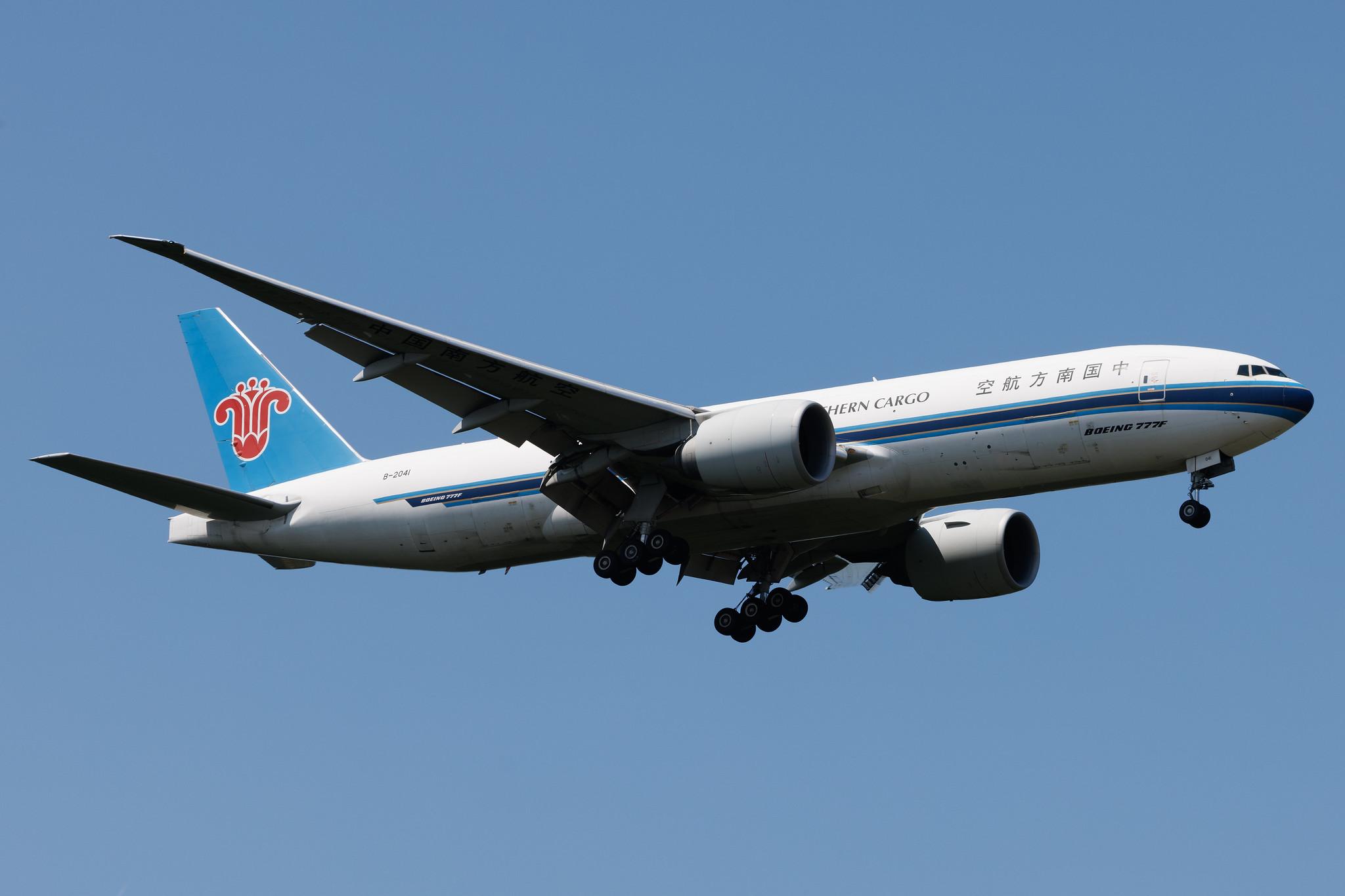 Frankfurt Airport: China Southern Cargo (CZ / CSN) | Operator: China Southern Airlines | Boeing 777-F1B B77L | B-2041 | MSN 41632