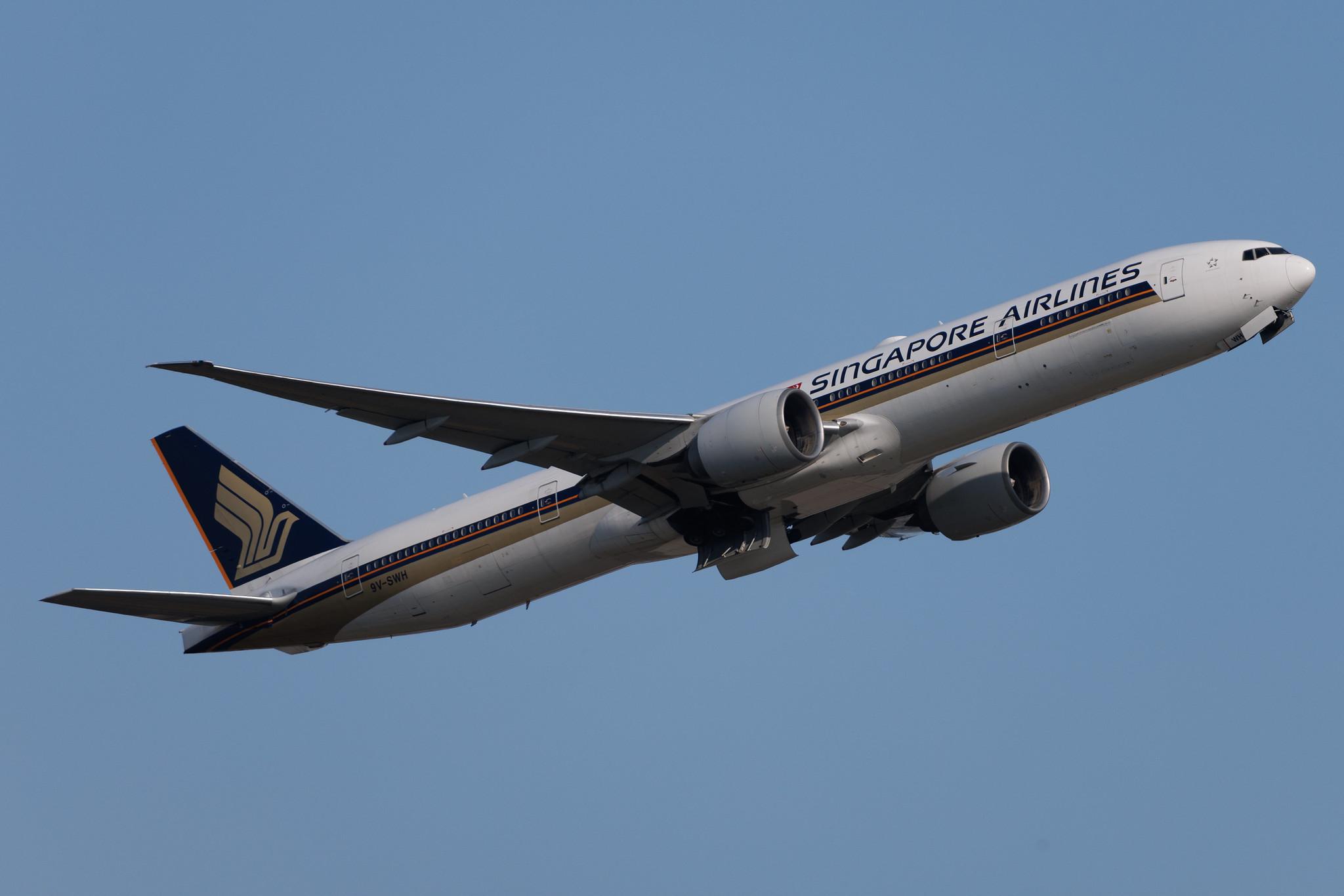 Frankfurt Airport: Singapore Airlines (SQ / SIA) | Boeing 777-312(ER) B77W | 9V-SWH | MSN 34573