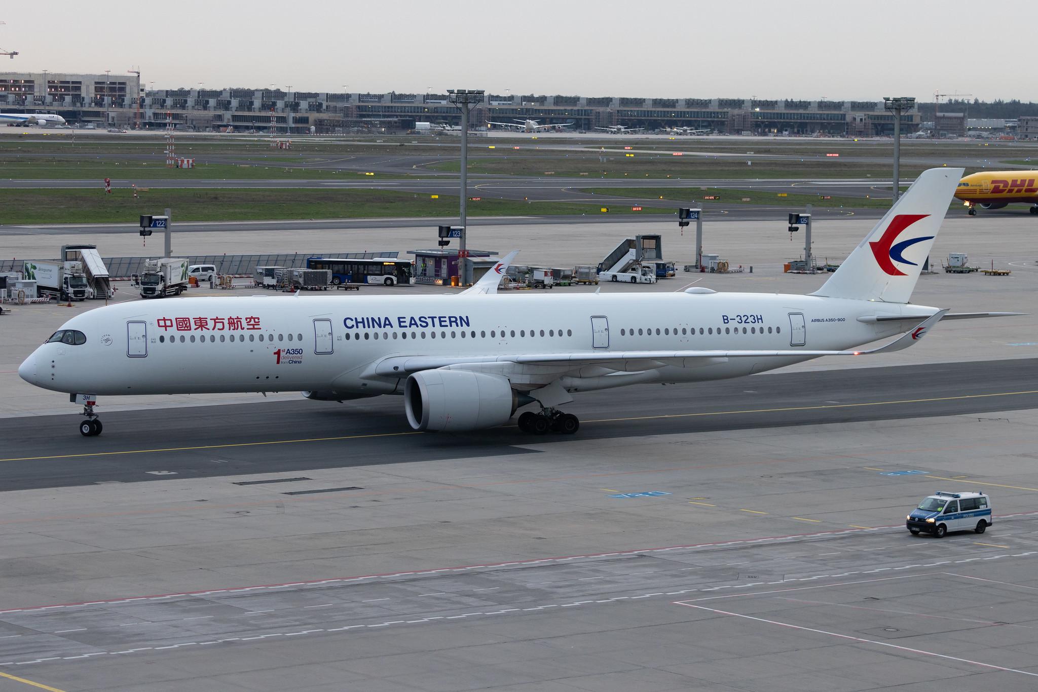 Frankfurt Airport: China Eastern Airlines (MU / CES) | Airbus A350-941 A359 | B-323H | MSN 452