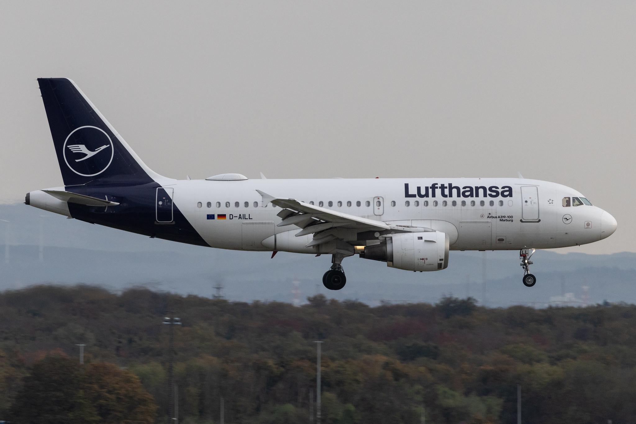 Frankfurt Airport: Lufthansa (LH / DLH) | Airbus A319-114 A319 | D-AILL | MSN 0689
