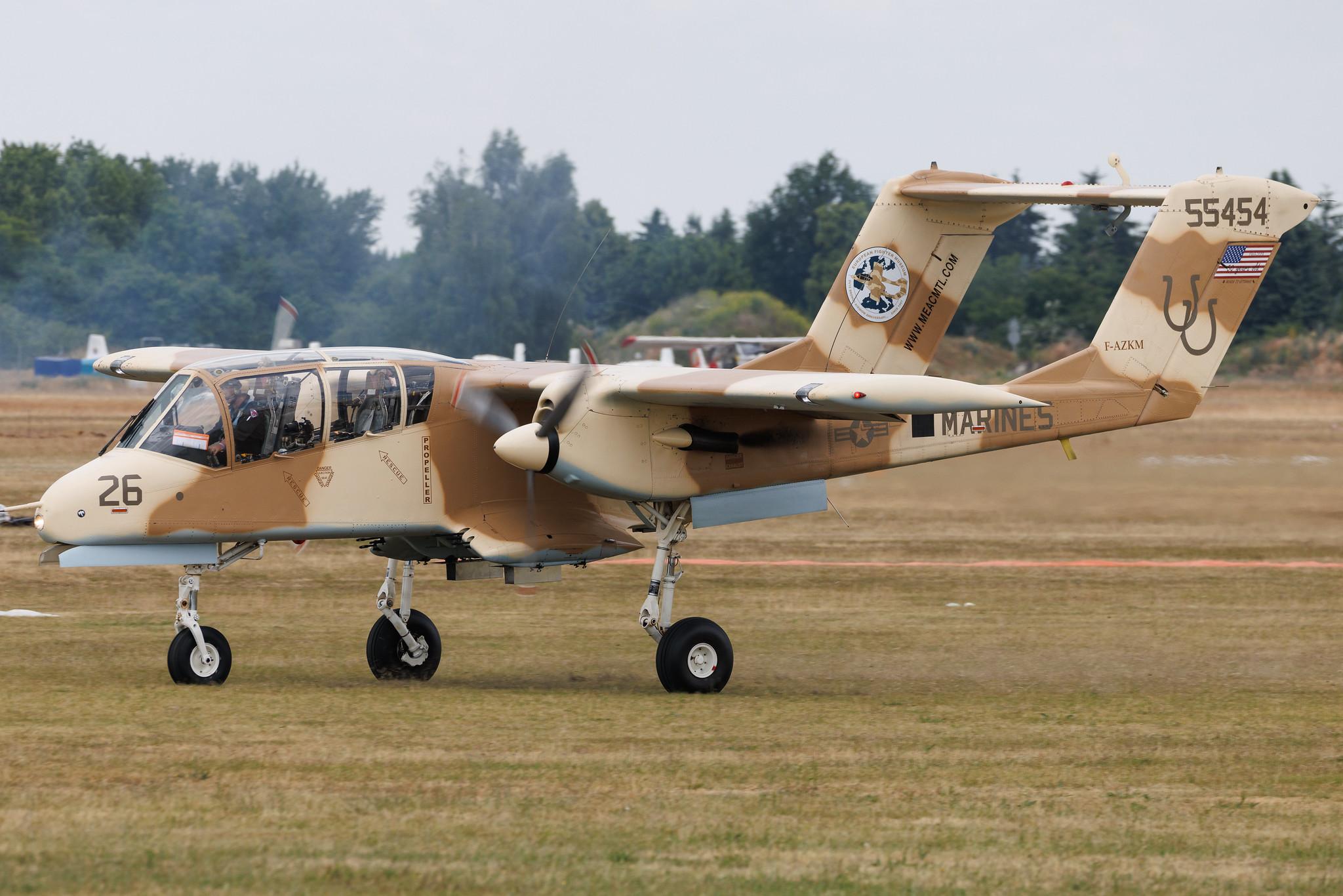 ANTIDOTUM Airshow Leszno: Private owner | North American OV-10B Bronco V10 | F-AZKM | MSN 338-9