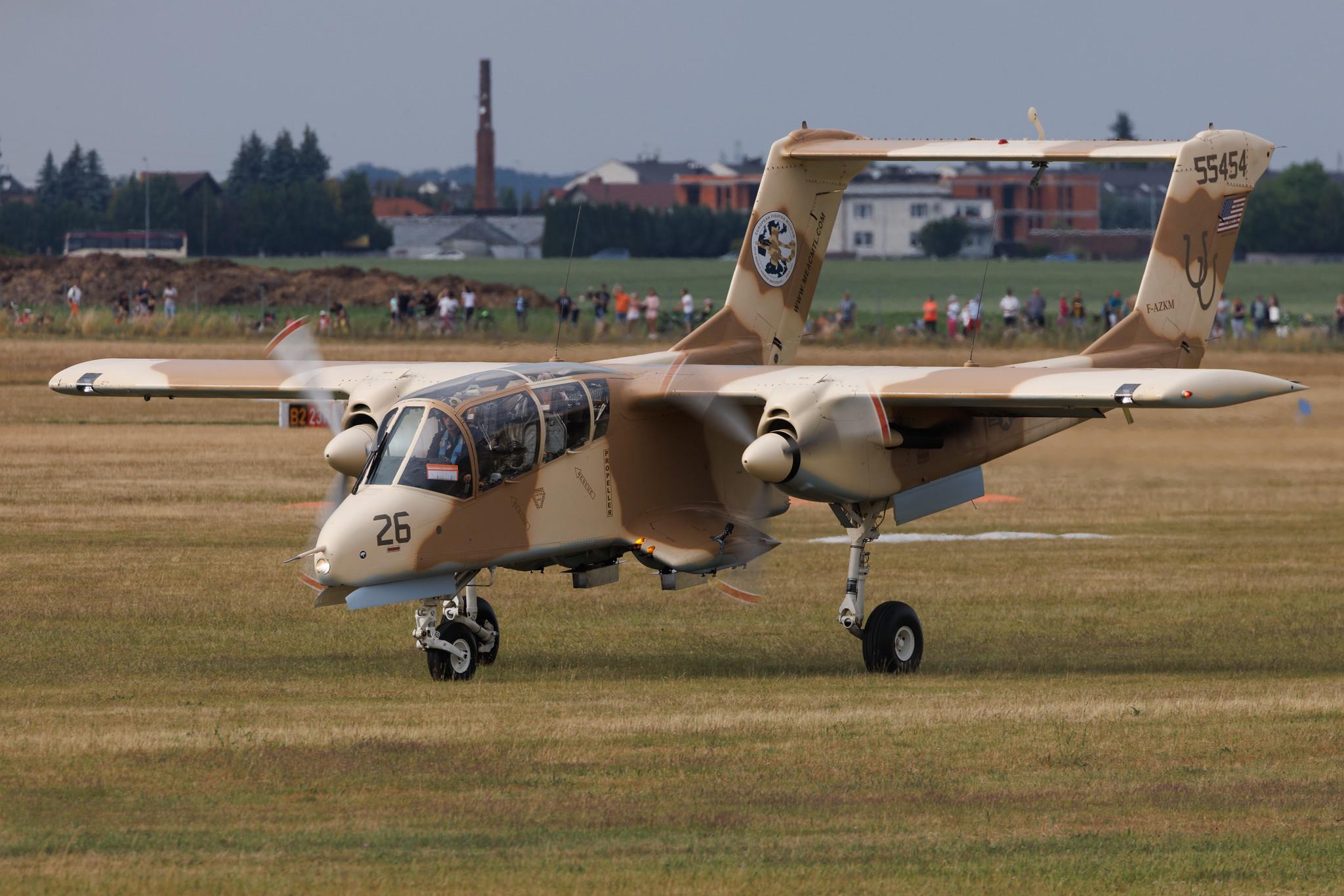 ANTIDOTUM Airshow Leszno: Private owner | North American OV-10B Bronco V10 | F-AZKM | MSN 338-9
