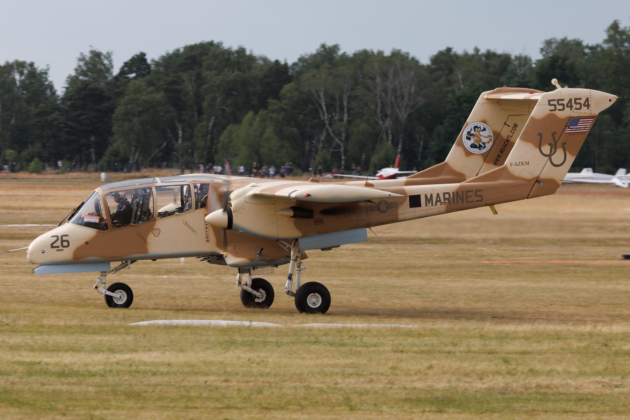 ANTIDOTUM Airshow Leszno: Private owner | North American OV-10B Bronco V10 | F-AZKM | MSN 338-9