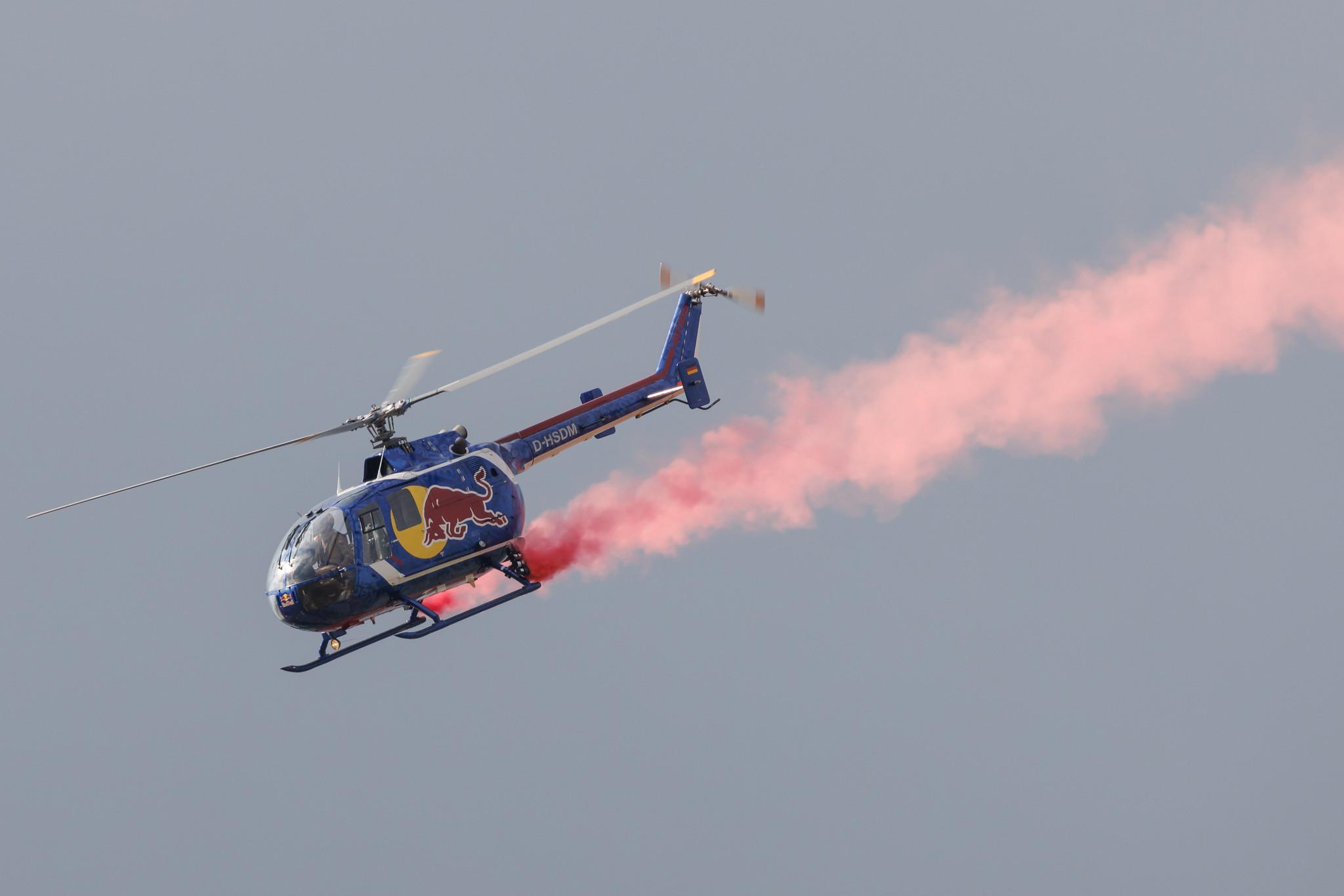 ANTIDOTUM Airshow Leszno: The Flying Bulls | MBB Bo 105C B105 | D-HSDM | MSN S-126