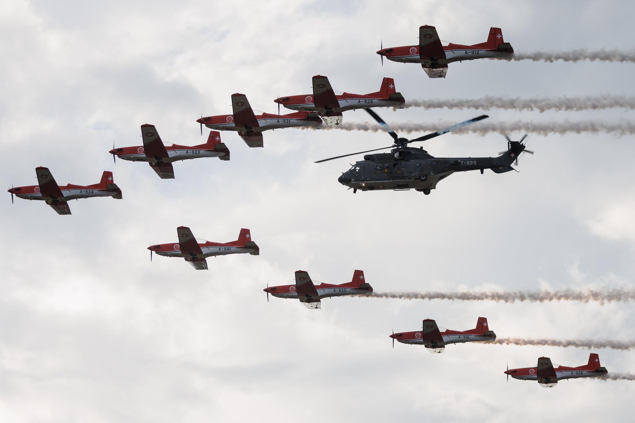ANTIDOTUM Airshow Leszno: Swiss Air Force (/ SUI) | Eurocopter AS 532 Cougar AS32 | T-339 | MSN 2551