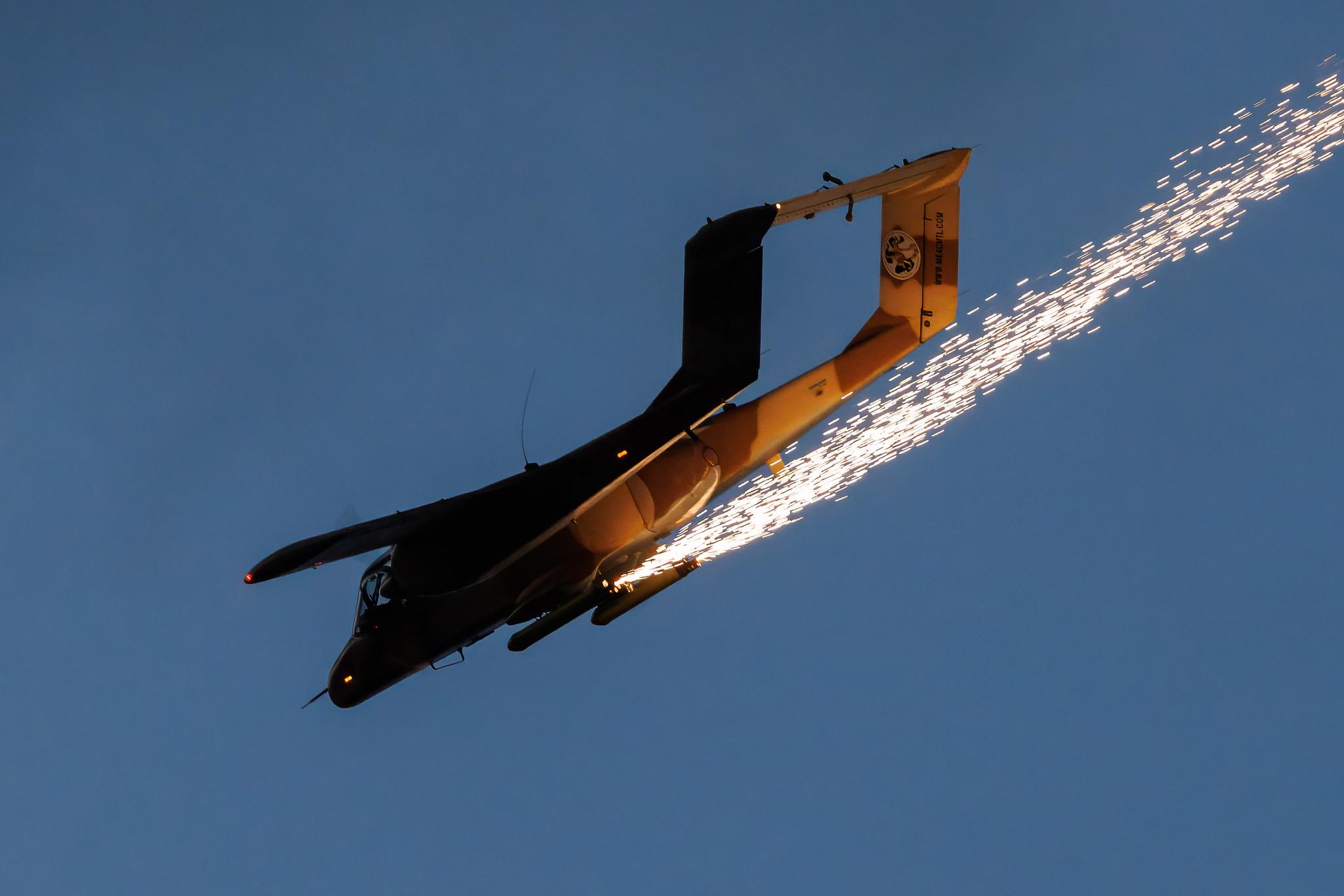 ANTIDOTUM Airshow Leszno: Private owner | North American OV-10B Bronco V10 | F-AZKM | MSN 338-9