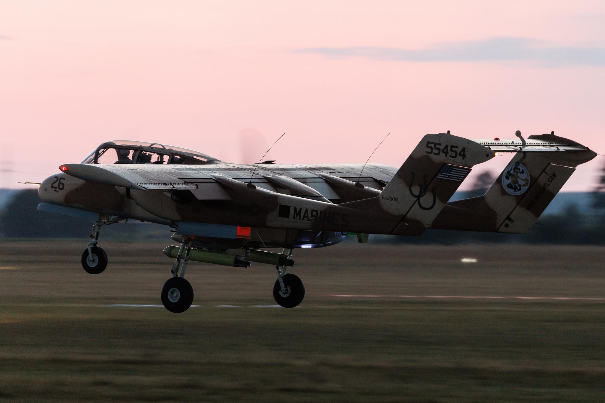 ANTIDOTUM Airshow Leszno: Private owner | North American OV-10B Bronco V10 | F-AZKM | MSN 338-9