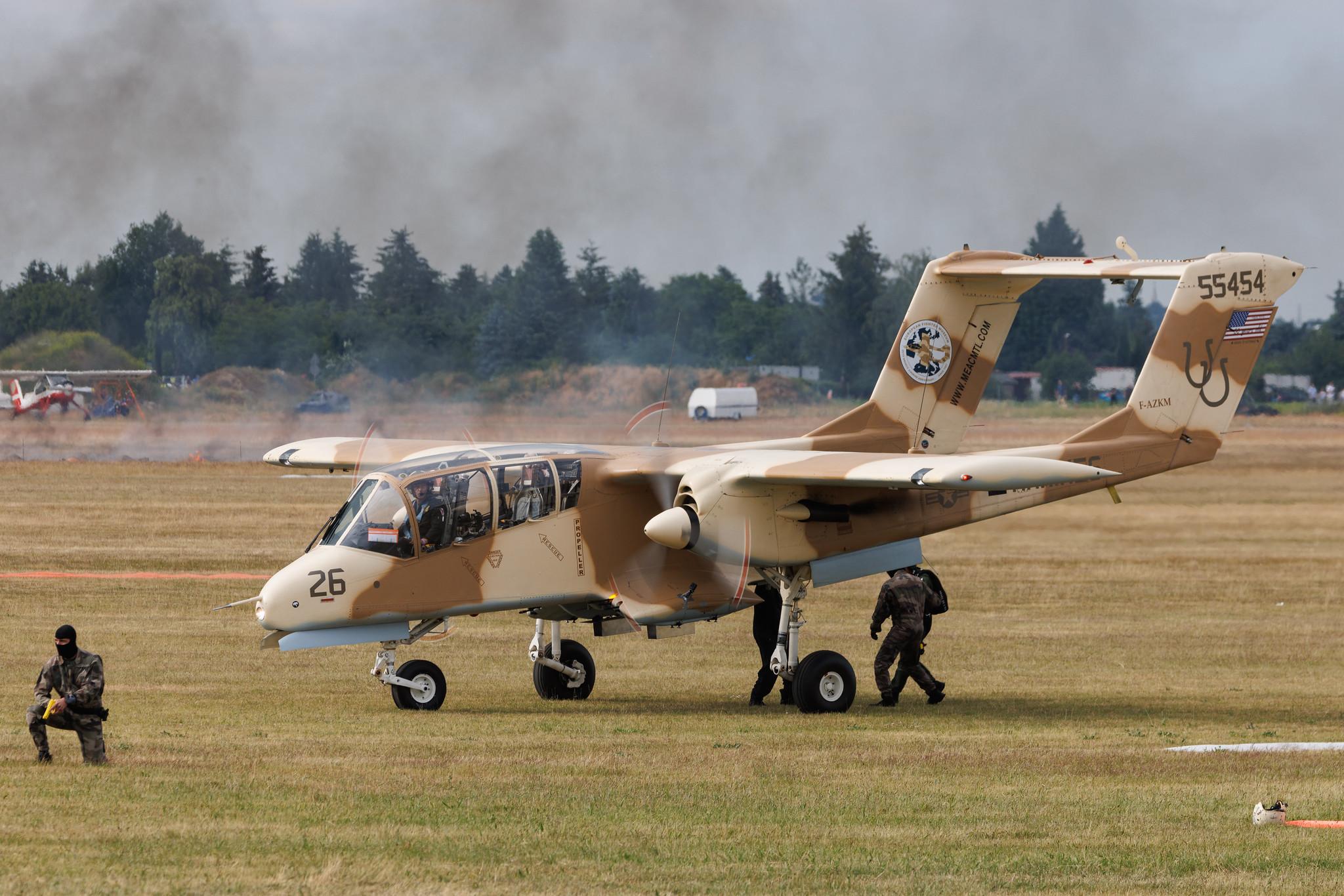ANTIDOTUM Airshow Leszno: Private owner | North American OV-10B Bronco V10 | F-AZKM | MSN 338-9