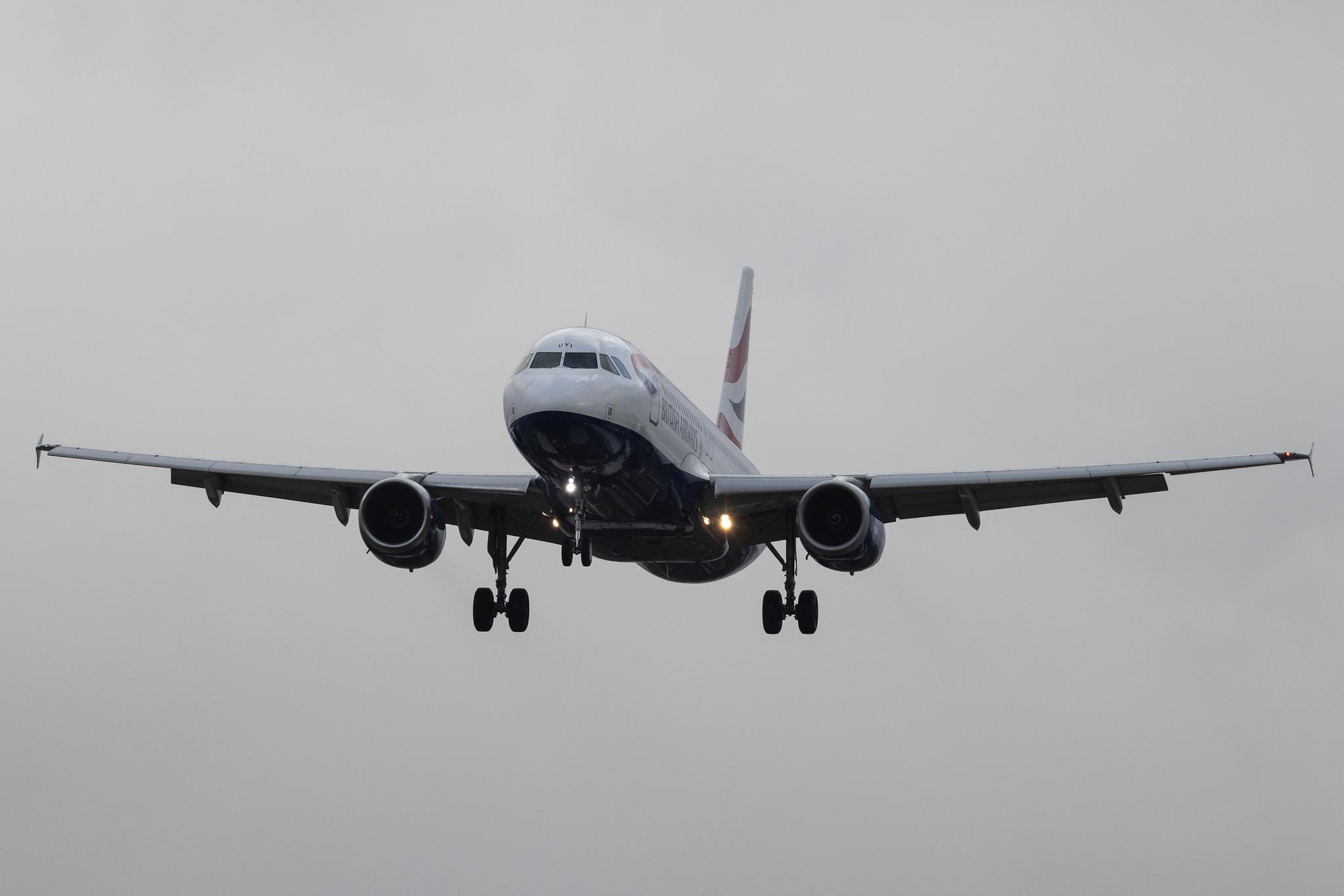 London Heathrow: British Airways (BA / BAW) | Airbus A320-232 A320 | G-EUYI | MSN 4306