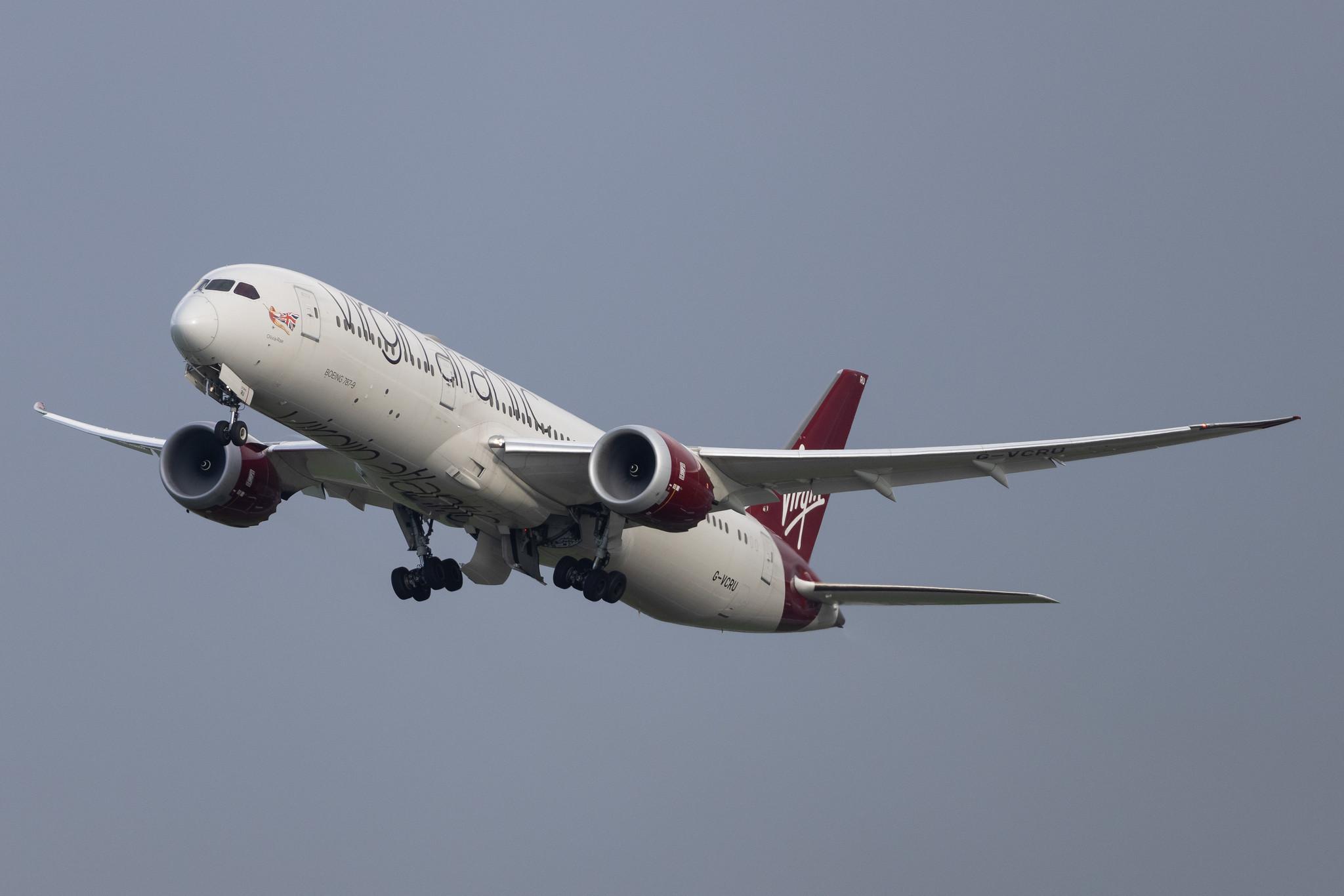London Heathrow: Virgin Atlantic (VS / VIR) | Boeing 787-9 Dreamliner B789 | G-VCRU | MSN 37972