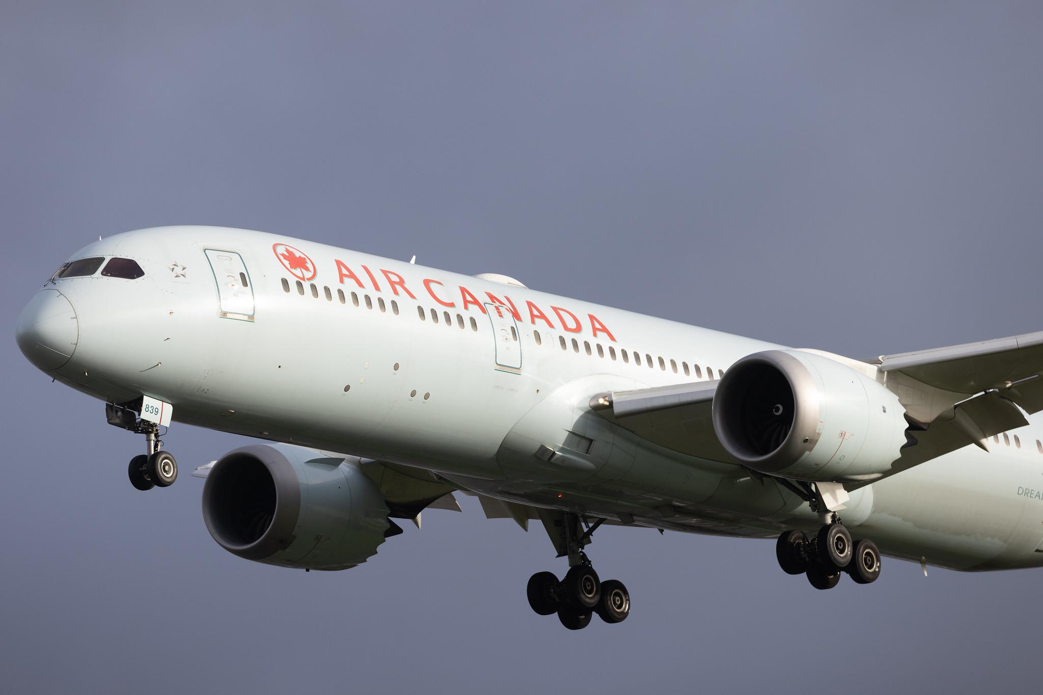 London Heathrow: Air Canada (AC / ACA) | Boeing 787-9 Dreamliner B789 | C-FGEO | MSN 37180