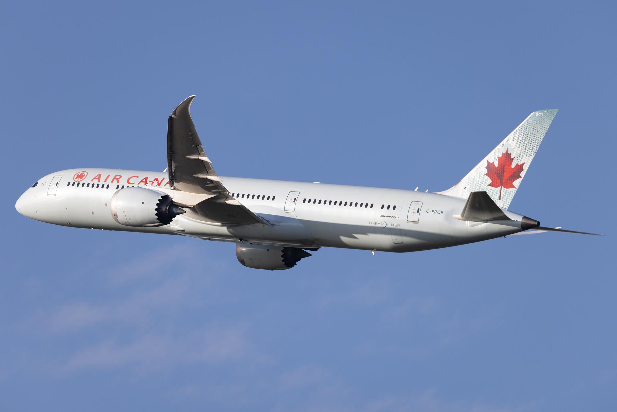 London Heathrow: Air Canada (AC / ACA) | Boeing 787-9 Dreamliner B789 | C-FPQB | MSN 35270