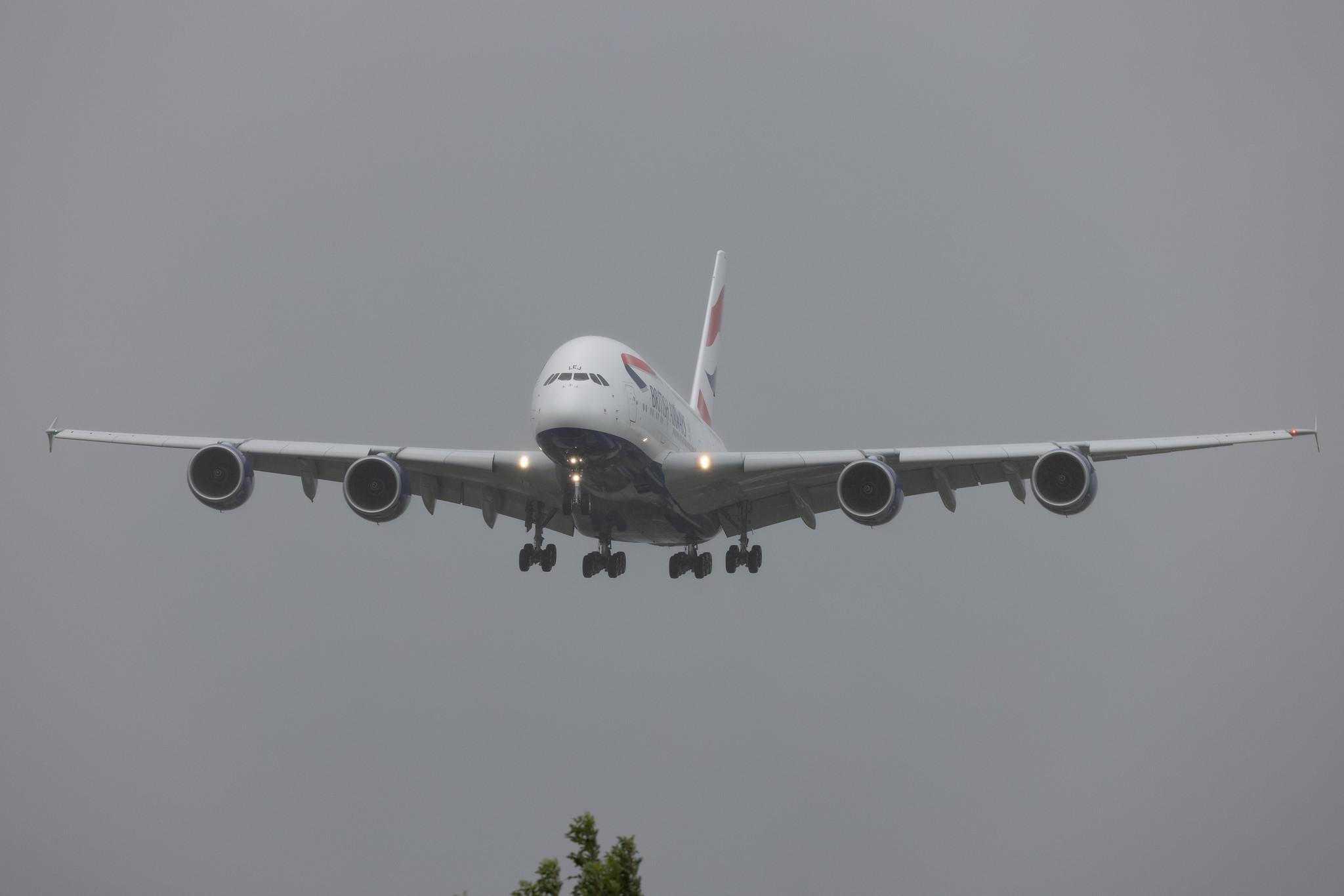 London Heathrow: British Airways (BA / BAW) | Airbus A380-841 A388 | G-XLEJ | MSN 192