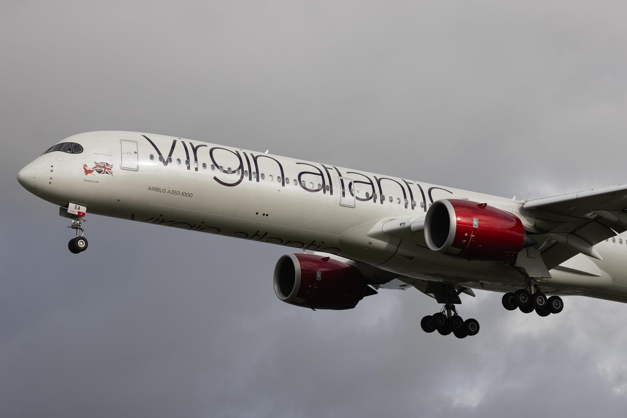 London Heathrow: Virgin Atlantic (VS / VIR) | Airbus A350-1041 A35K | G-VTEA | MSN 426