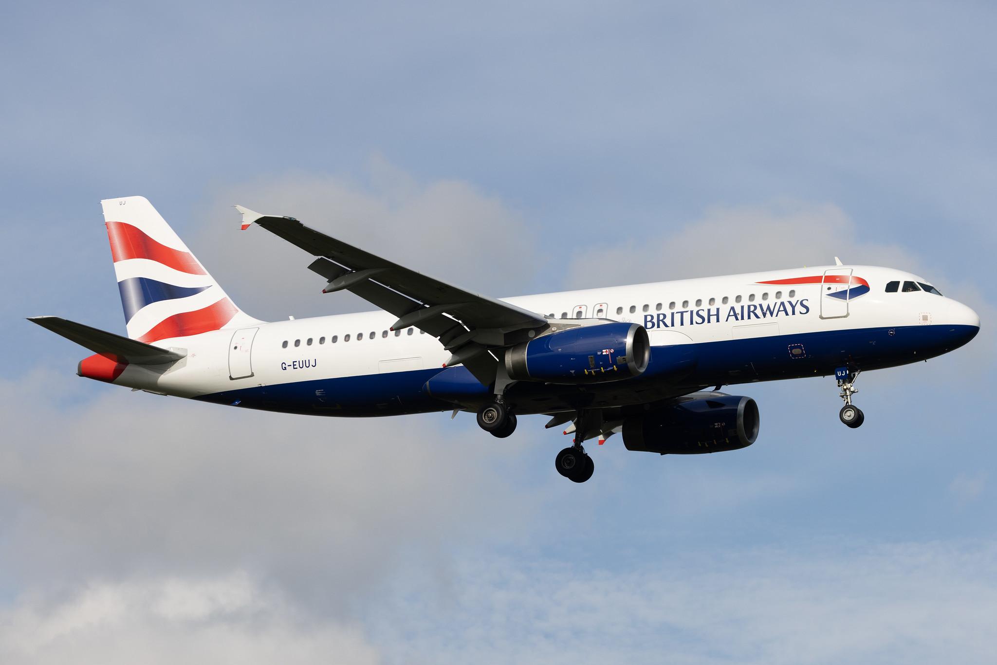 London Heathrow: British Airways (BA / BAW) | Airbus A320-232 A320 | G-EUUJ | MSN 1883