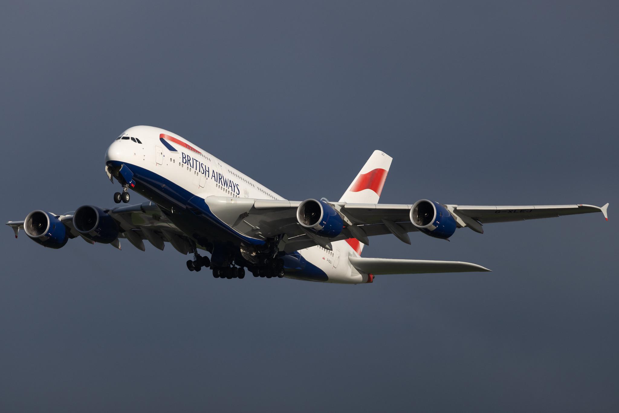 London Heathrow: British Airways (BA / BAW) | Airbus A380-841 A388 | G-XLEJ | MSN 192