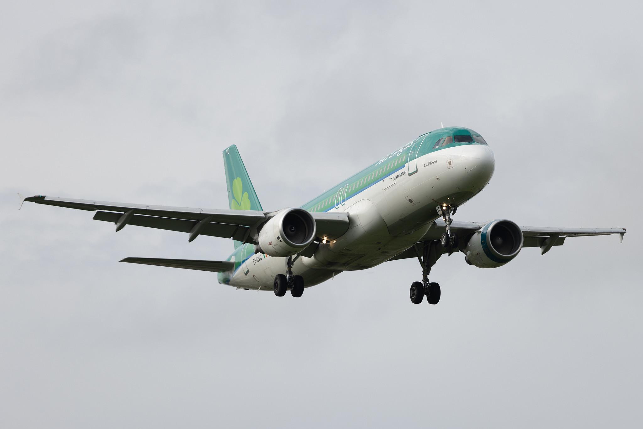 London Heathrow: Aer Lingus (EI / EIN) | Airbus A320-214 A320 | EI-CVC | MSN 1443