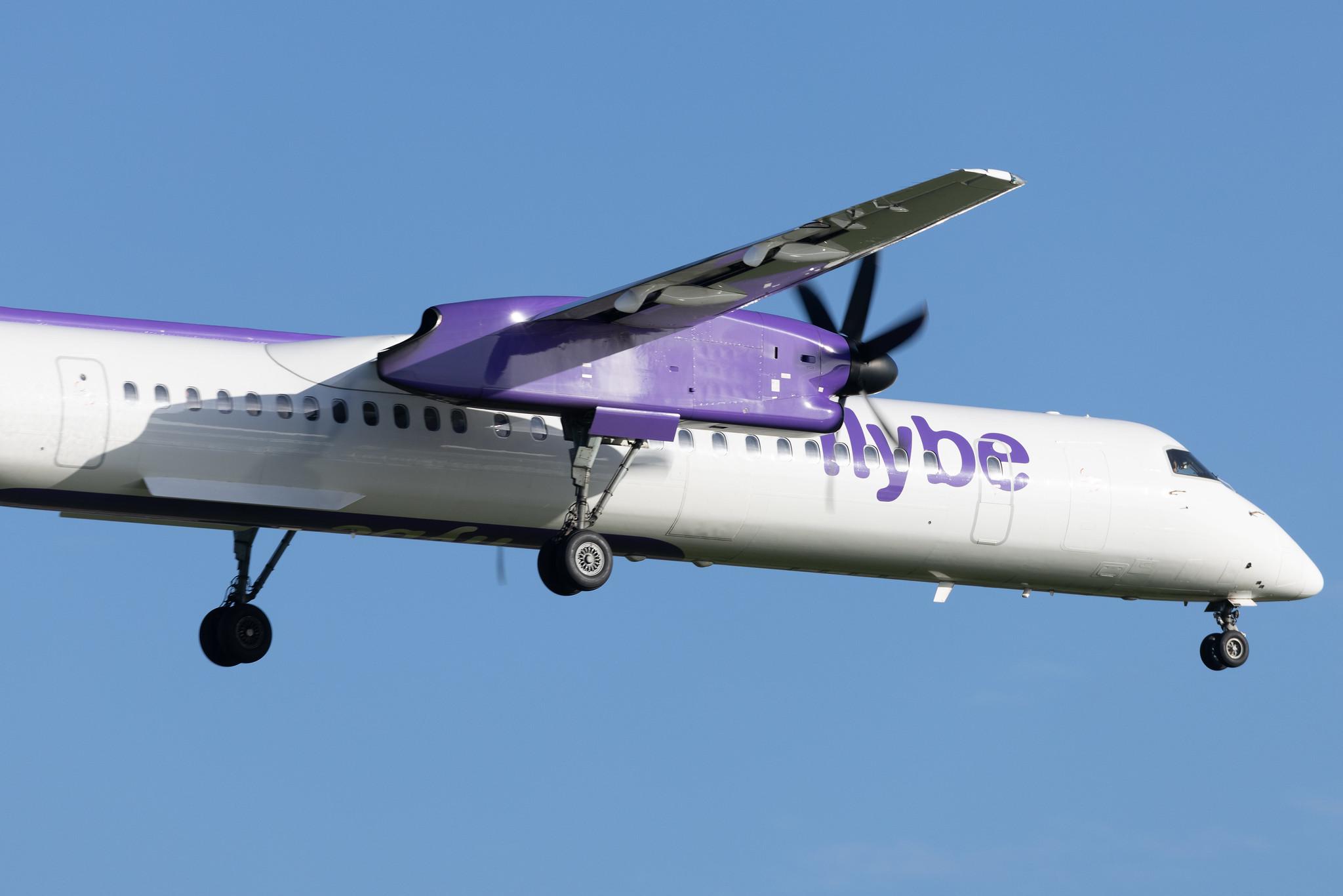 London Heathrow: Flybe (BE / BEE) | De Havilland Canada Dash 8-400 DH8D | G-ECOE | MSN 4212