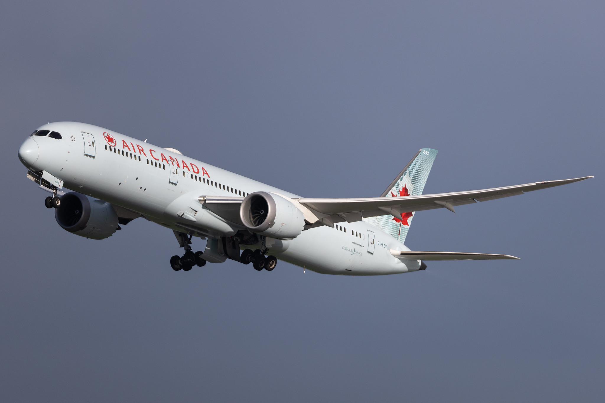 London Heathrow: Air Canada (AC / ACA) | Boeing 787-9 Dreamliner B789 | C-FKSV | MSN 37170