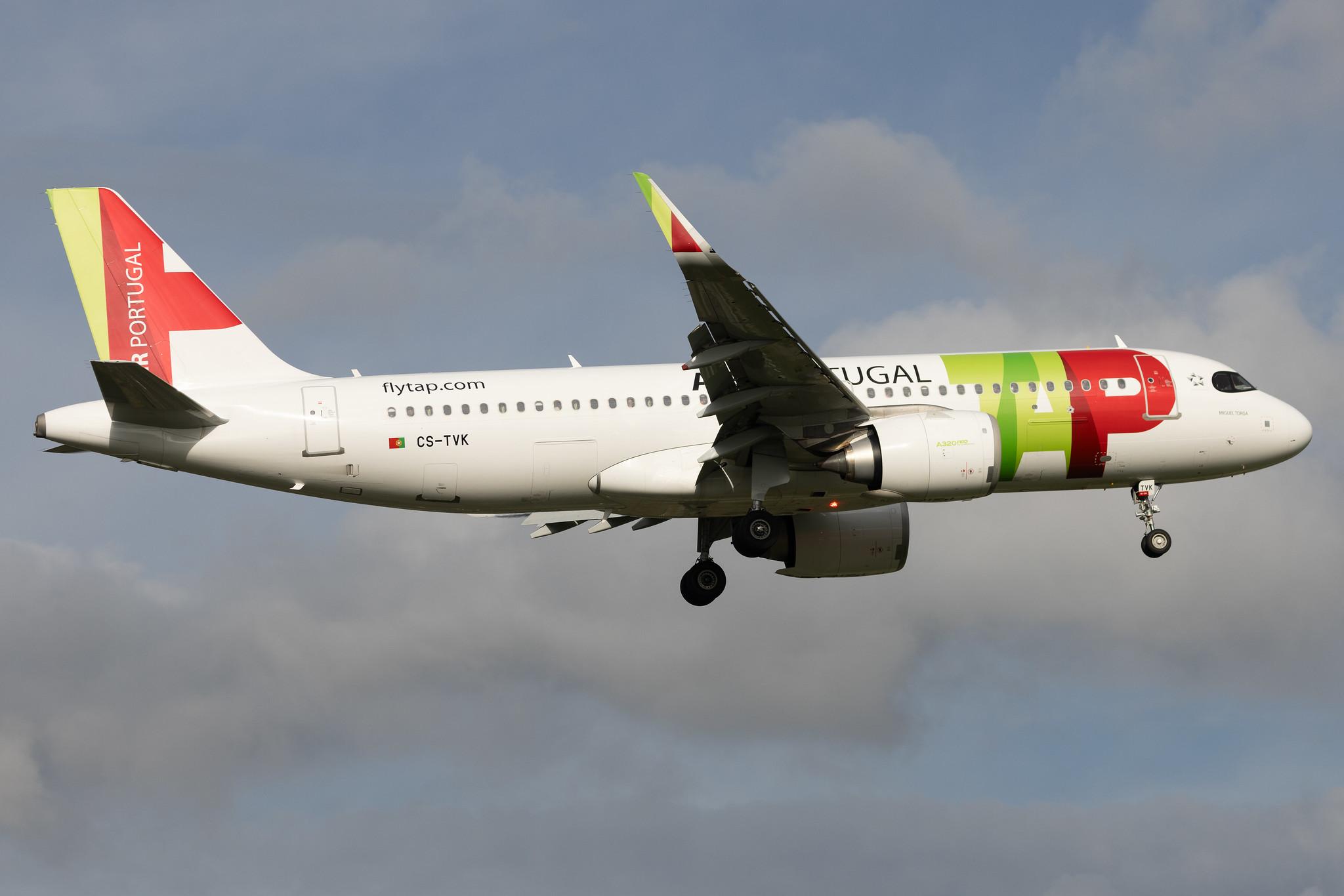 London Heathrow: TAP Air Portugal (TP / TAP) | Airbus A320-251N A20N | CS-TVK | MSN 10506