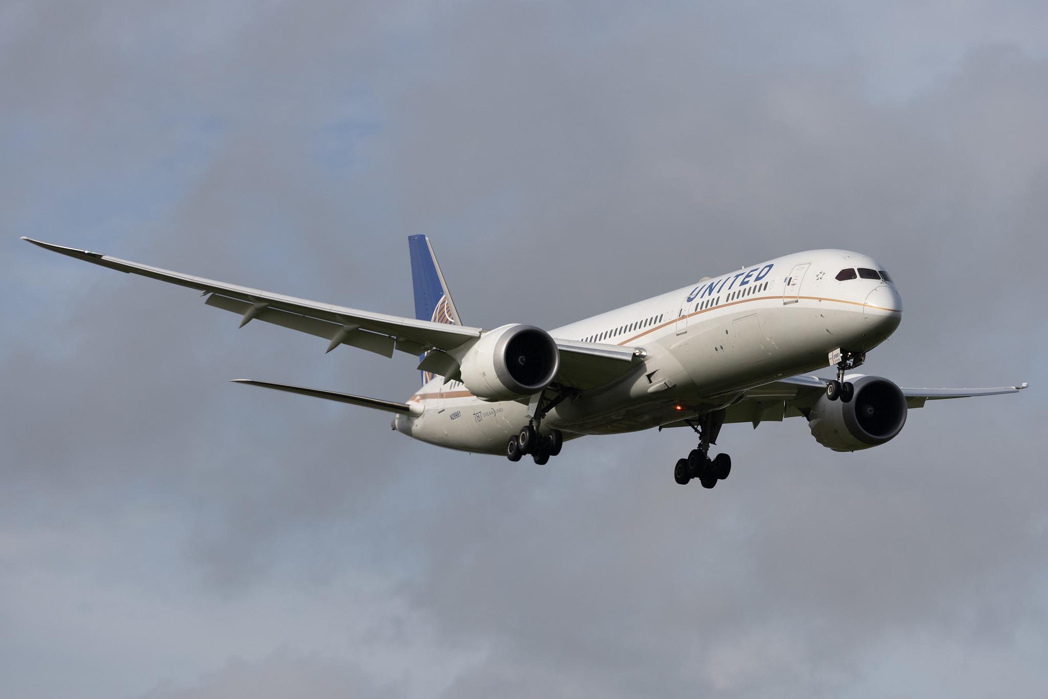 London Heathrow: United Airlines (UA / UAL) | Boeing 787-9 Dreamliner B789 | N29961 | MSN 37811