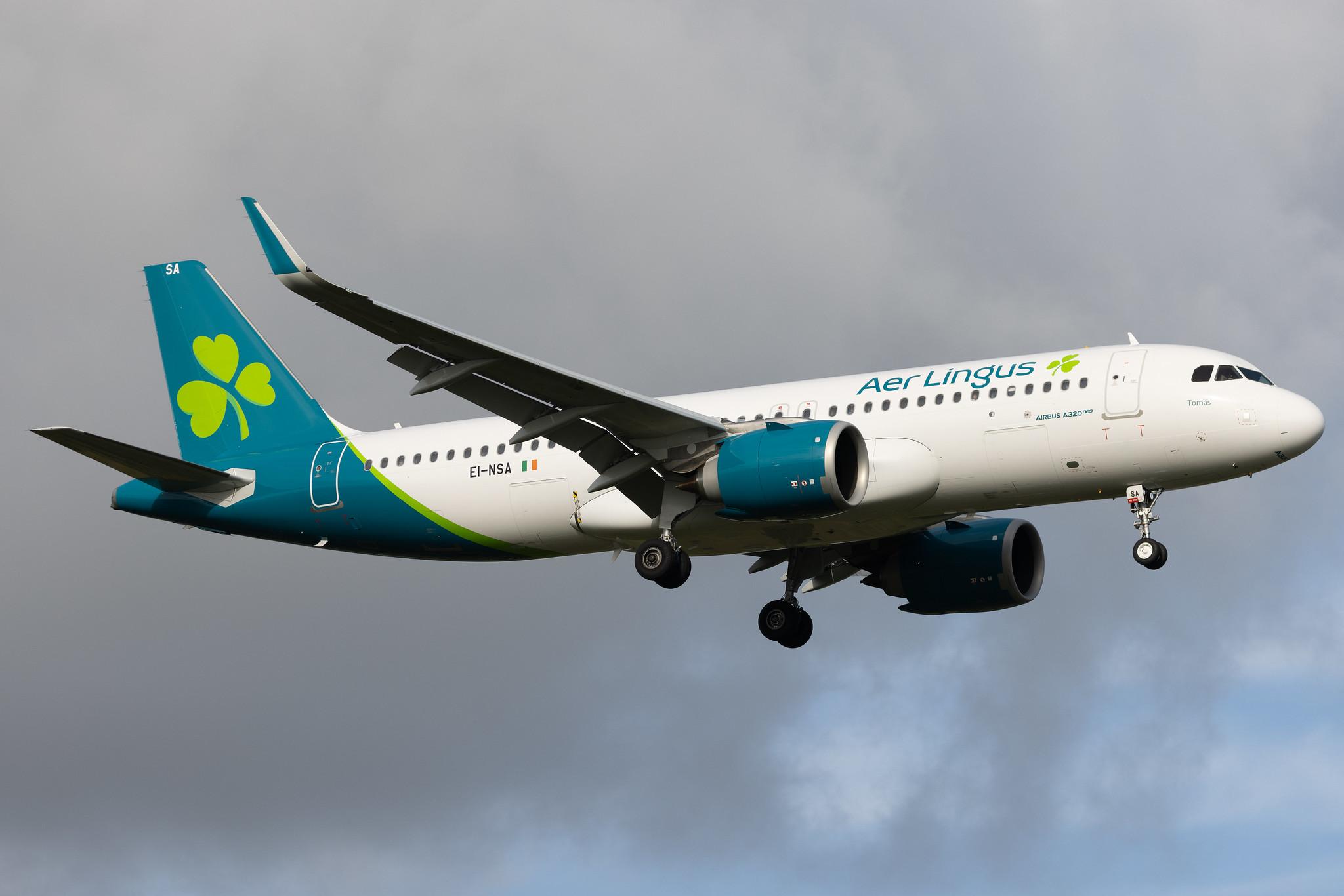 London Heathrow: Aer Lingus (EI / EIN) | Airbus A320-251N A20N | EI-NSA | MSN 10712
