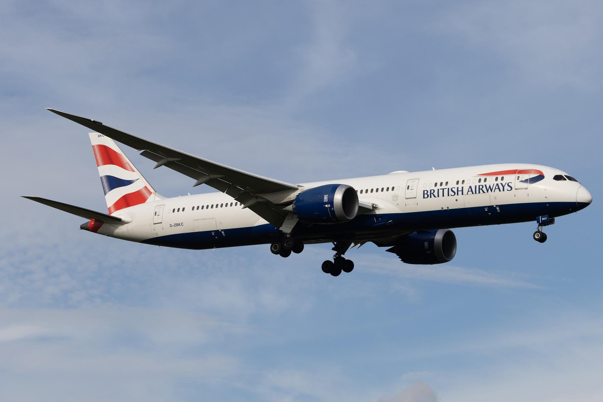 London Heathrow: British Airways (BA / BAW) | Boeing 787-9 Dreamliner B789 | G-ZBKC | MSN 38621