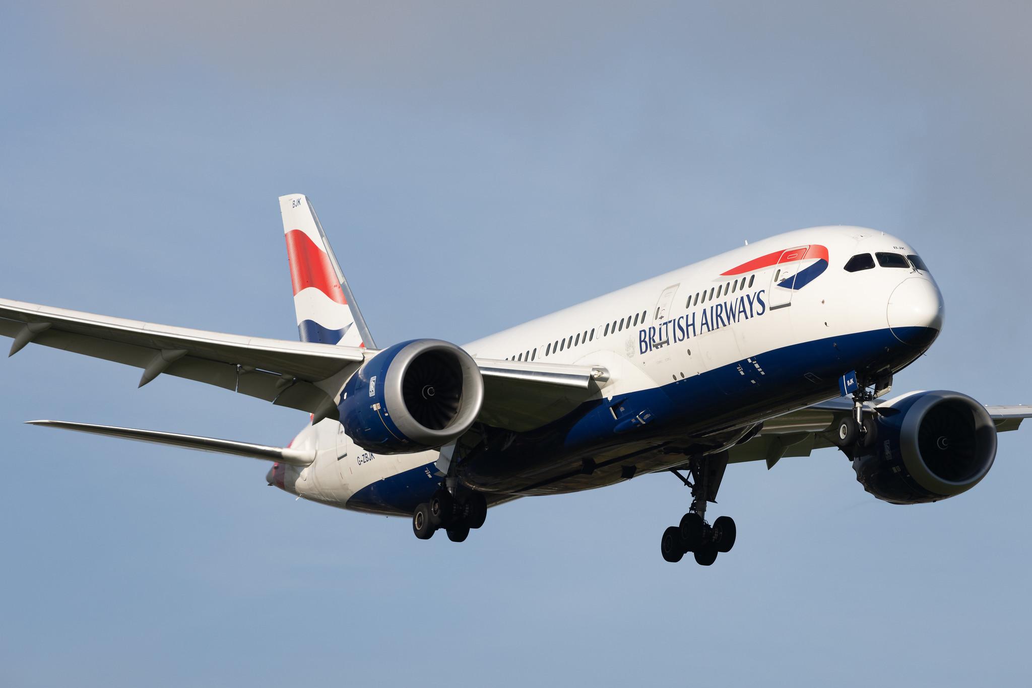 London Heathrow: British Airways (BA / BAW) | Boeing 787-8 Dreamliner B788 | G-ZBJK | MSN 60630