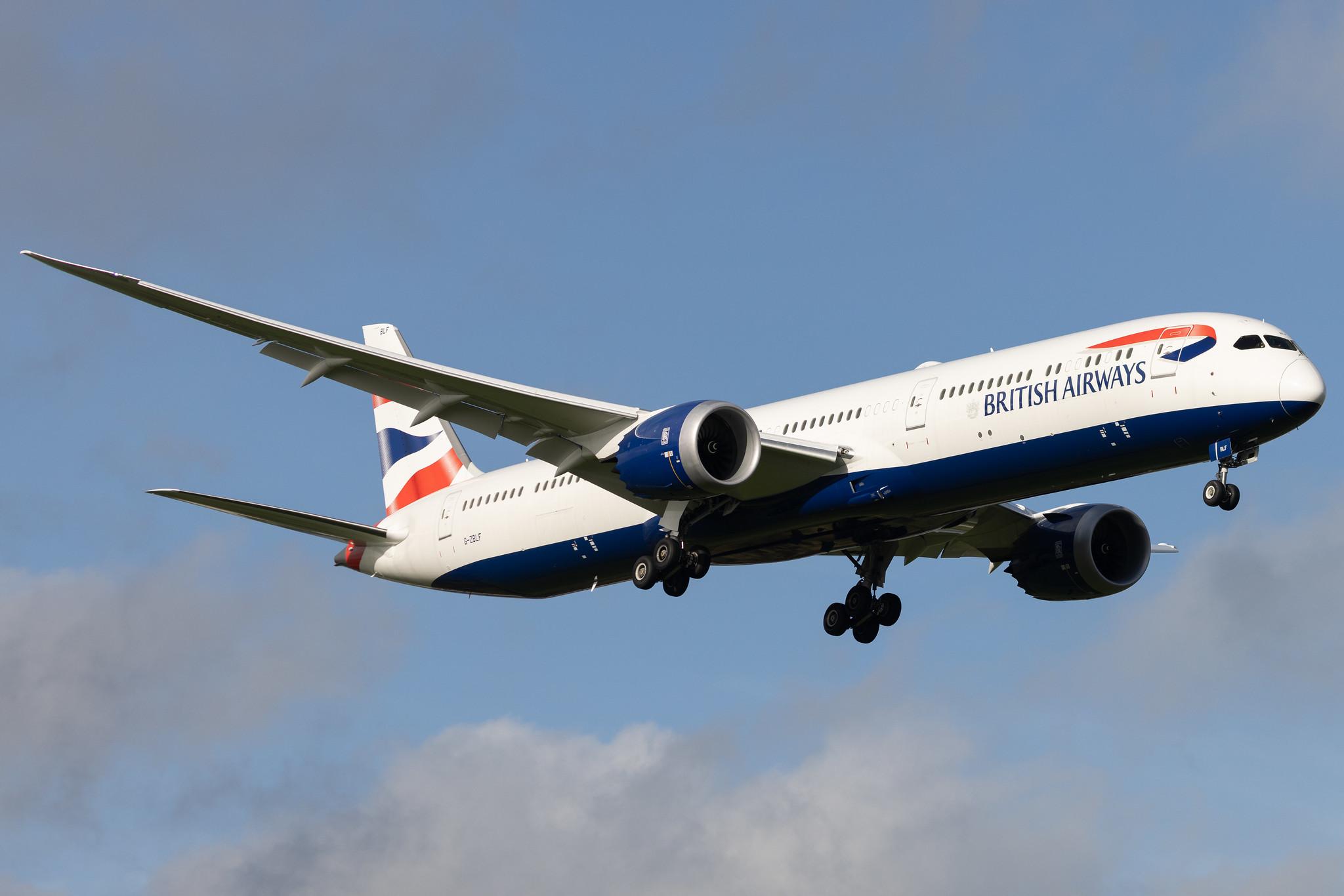 London Heathrow: British Airways (BA / BAW) | Boeing 787-10 Dreamliner B78X | G-ZBLF | MSN 60642