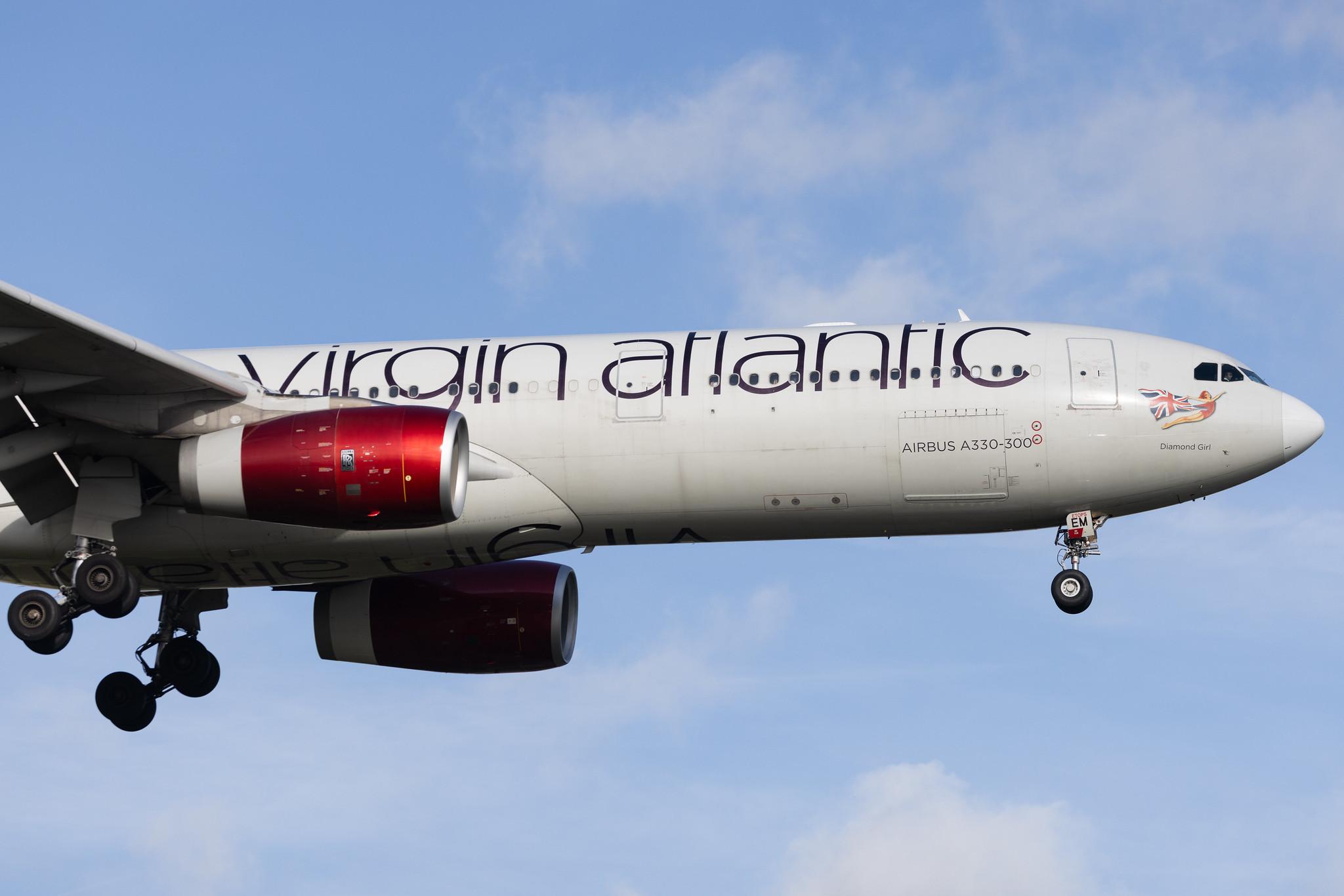 London Heathrow: Virgin Atlantic (VS / VIR) | Airbus A330-343 A333 | G-VGEM | MSN 1215
