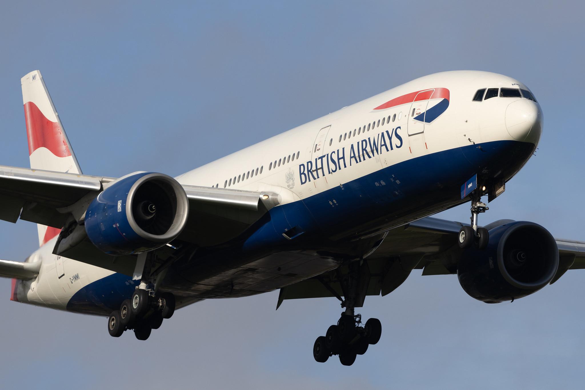 London Heathrow: British Airways (BA / BAW) | Boeing 777-236(ER) B772 | G-YMMI | MSN 30310
