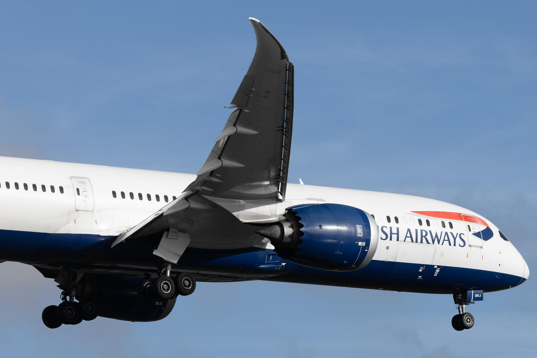 London Heathrow: British Airways (BA / BAW) | Boeing 787-9 Dreamliner B789 | G-ZBKJ | MSN 38626