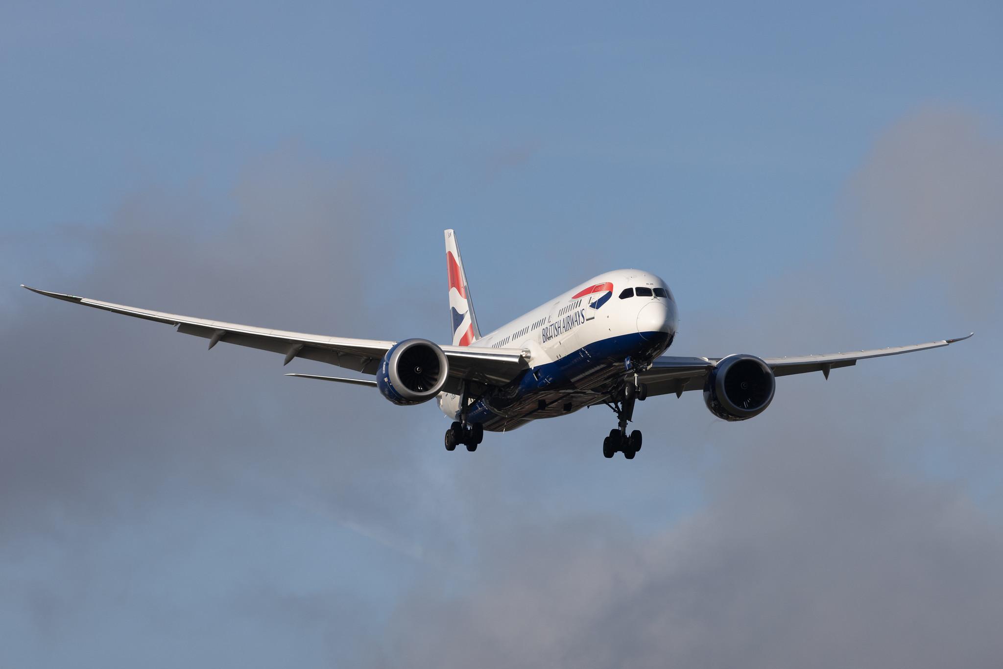 London Heathrow: British Airways (BA / BAW) | Boeing 787-8 Dreamliner B788 | G-ZBJK | MSN 60630