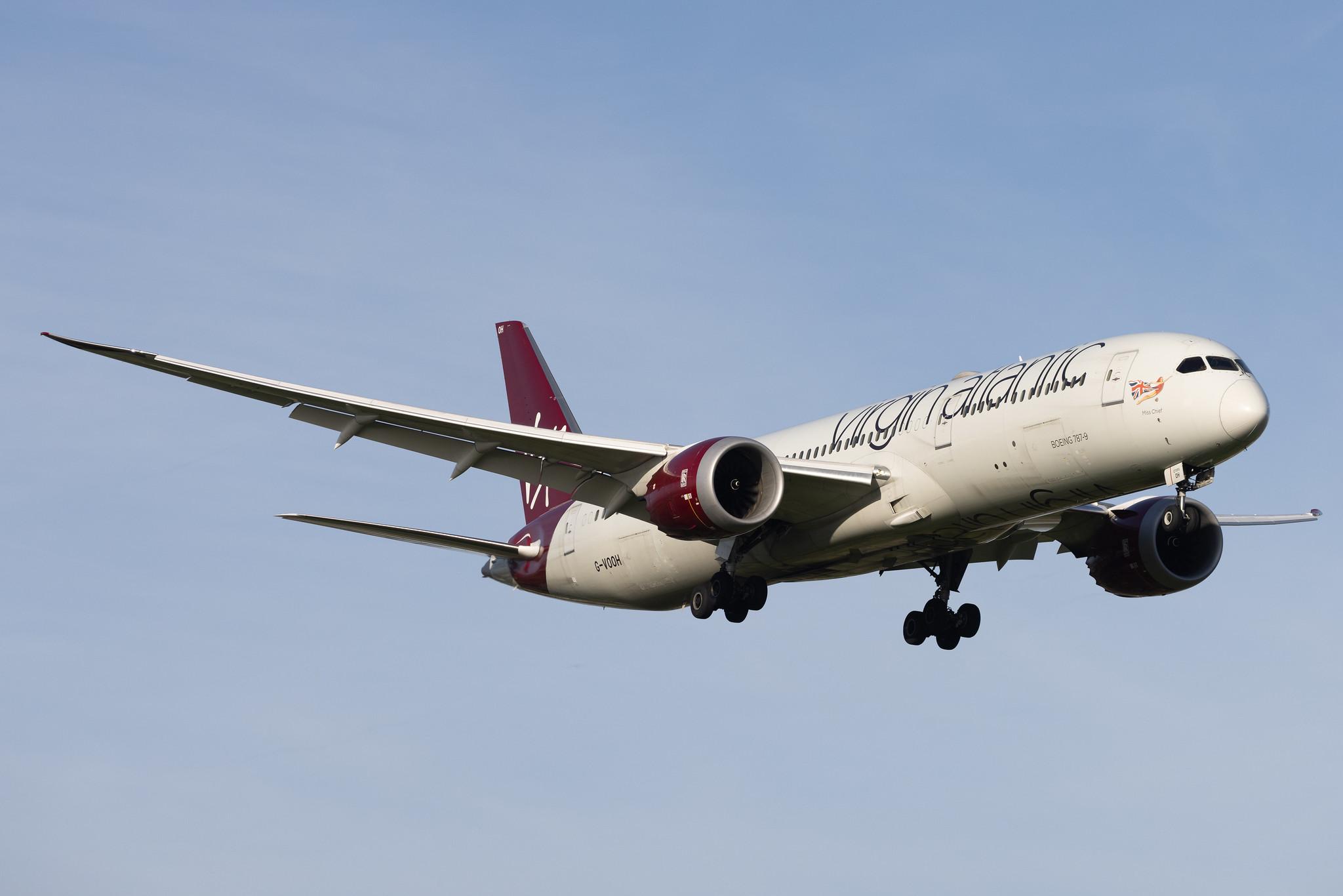 London Heathrow: Virgin Atlantic (VS / VIR) | Boeing 787-9 Dreamliner B789 | G-VOOH | MSN 37968
