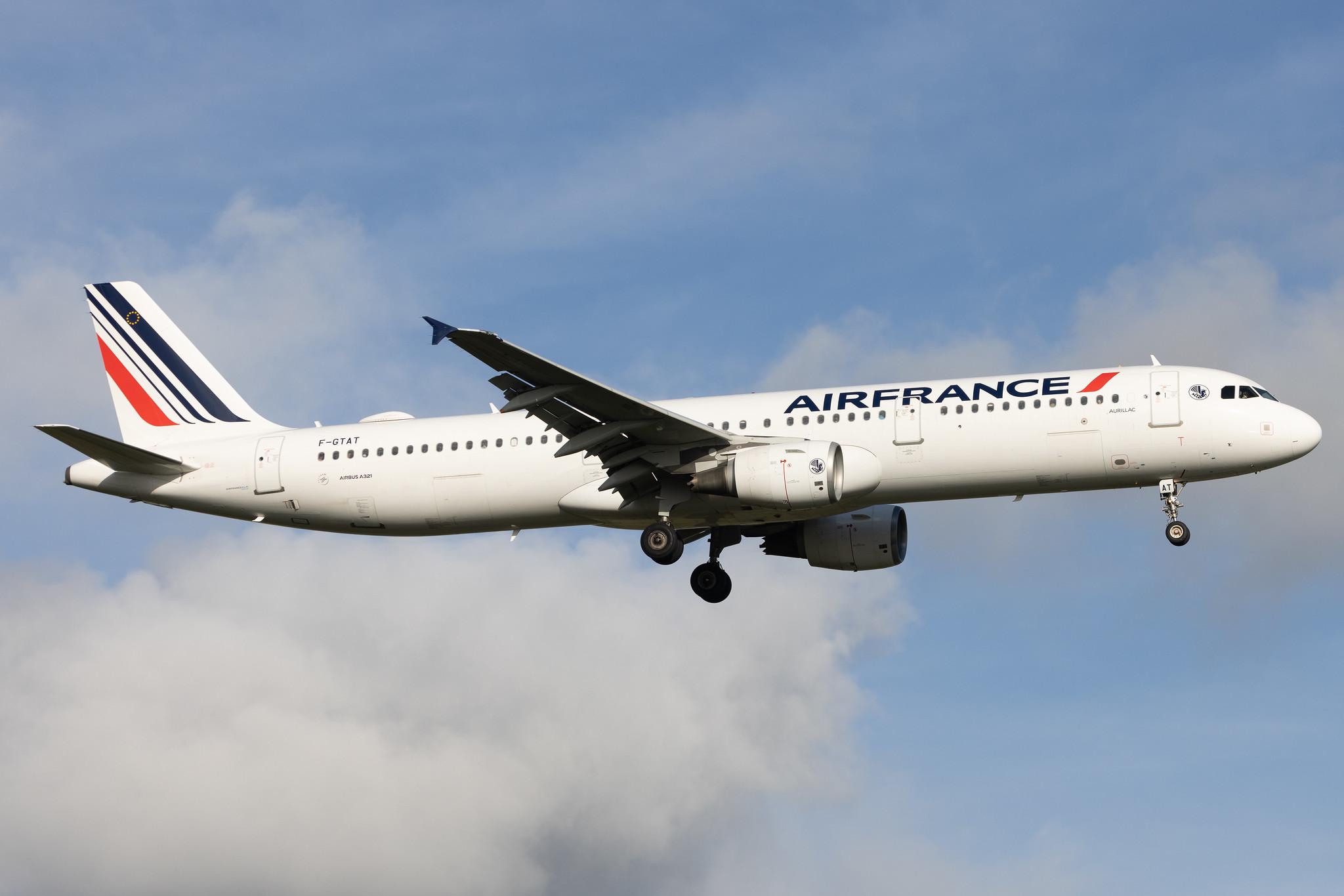 London Heathrow: Air France (AF / AFR) | Airbus A321-212 A321 | F-GTAT | MSN 3441