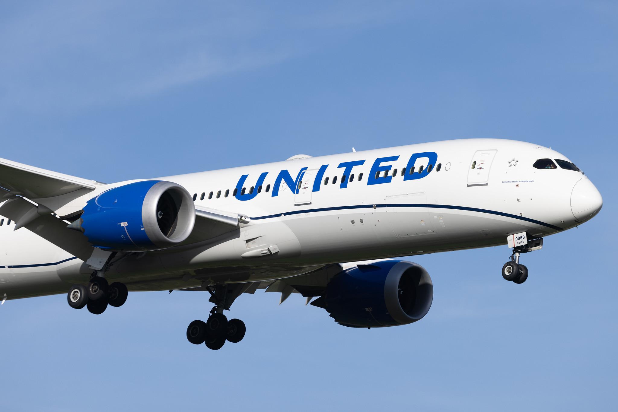 London Heathrow: United Airlines (UA / UAL) | Boeing 787-9 Dreamliner B789 | N23983 | MSN 66140