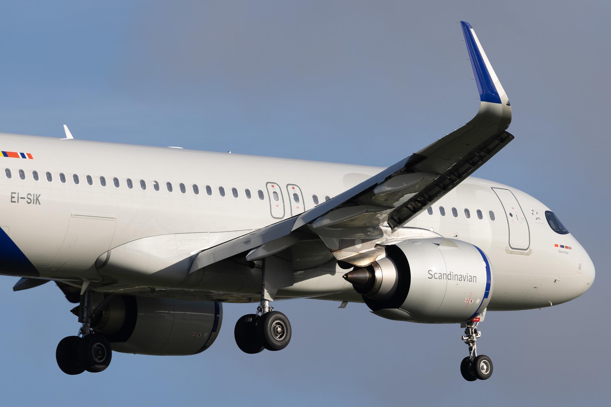 London Heathrow: SAS (SK / SAS) | Operator: SAS Connect | Airbus A320-251N A20N | EI-SIK | MSN 10716