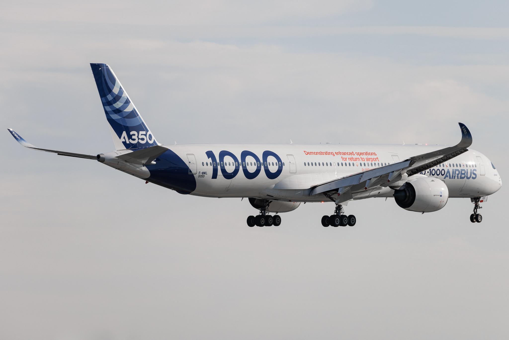 Hamburg Finkenwerder: Airbus (/ AIB) | Airbus A350-1041 A35K | F-WMIL | MSN 059
