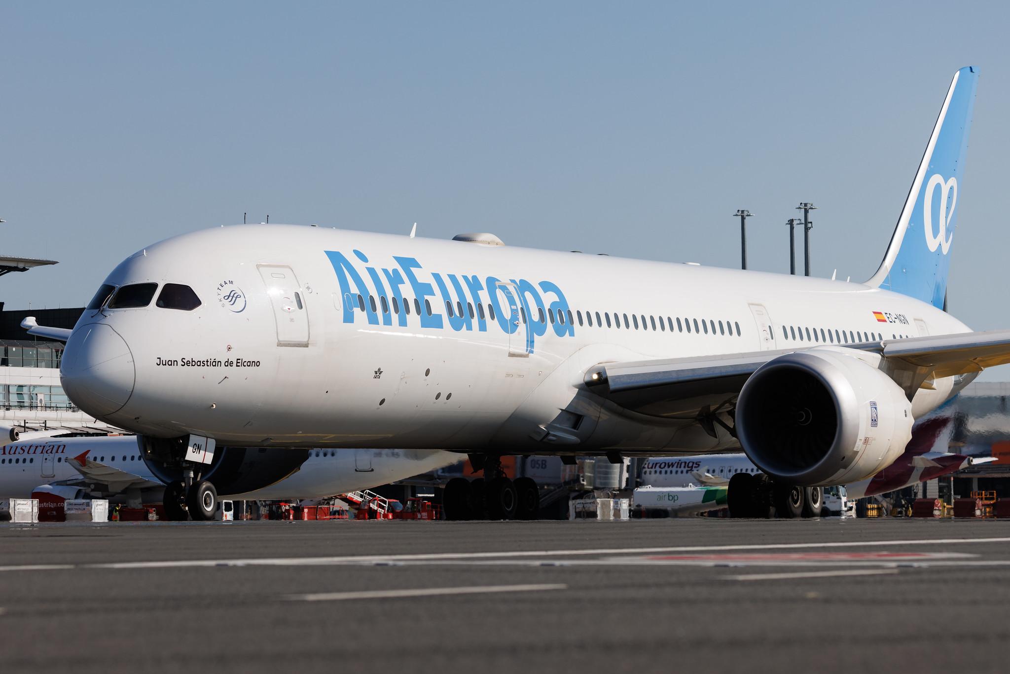 Hamburg Airport: Air Europa (UX / AEA) | Boeing 787-9 Dreamliner B789 | EC-NGN | MSN 62518