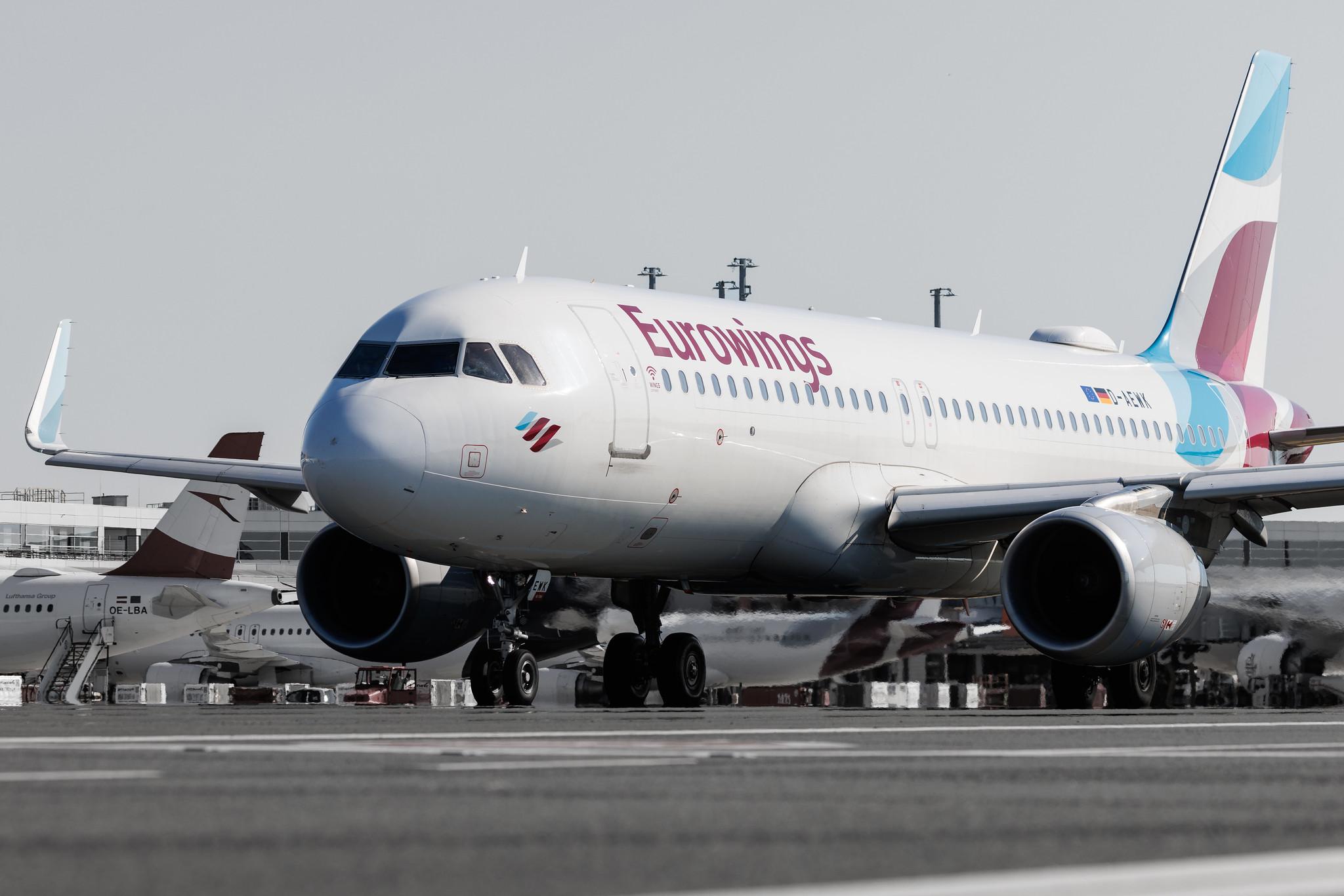 Hamburg Airport: Eurowings (EW / EWG) | Airbus A320-214 A320 | D-AEWK | MSN 7261