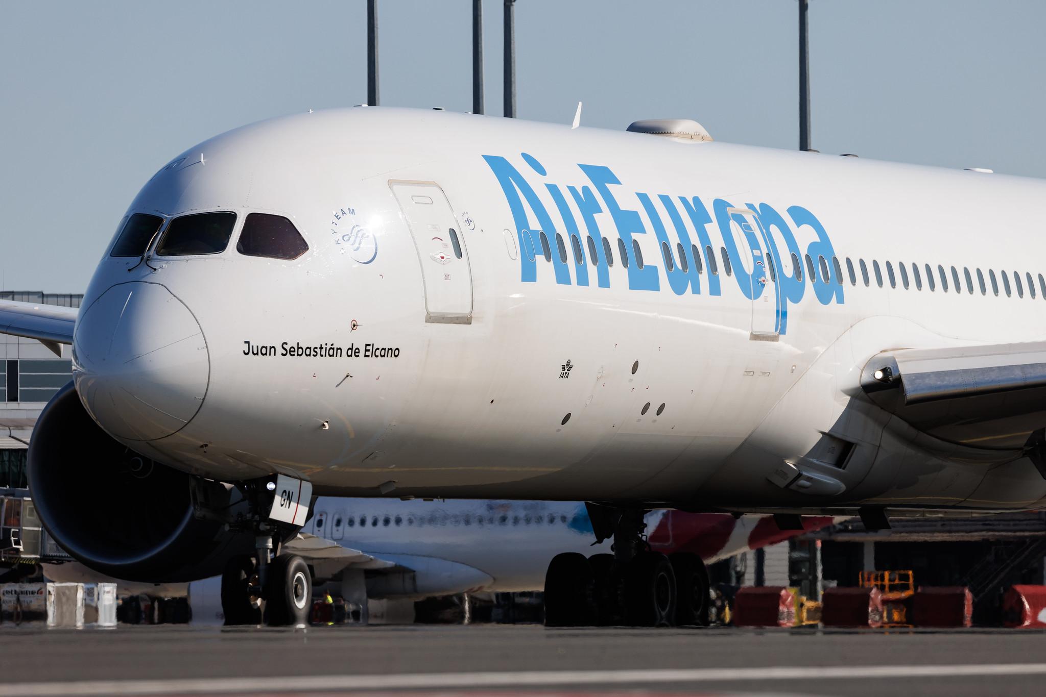 Hamburg Airport: Air Europa (UX / AEA) | Boeing 787-9 Dreamliner B789 | EC-NGN | MSN 62518