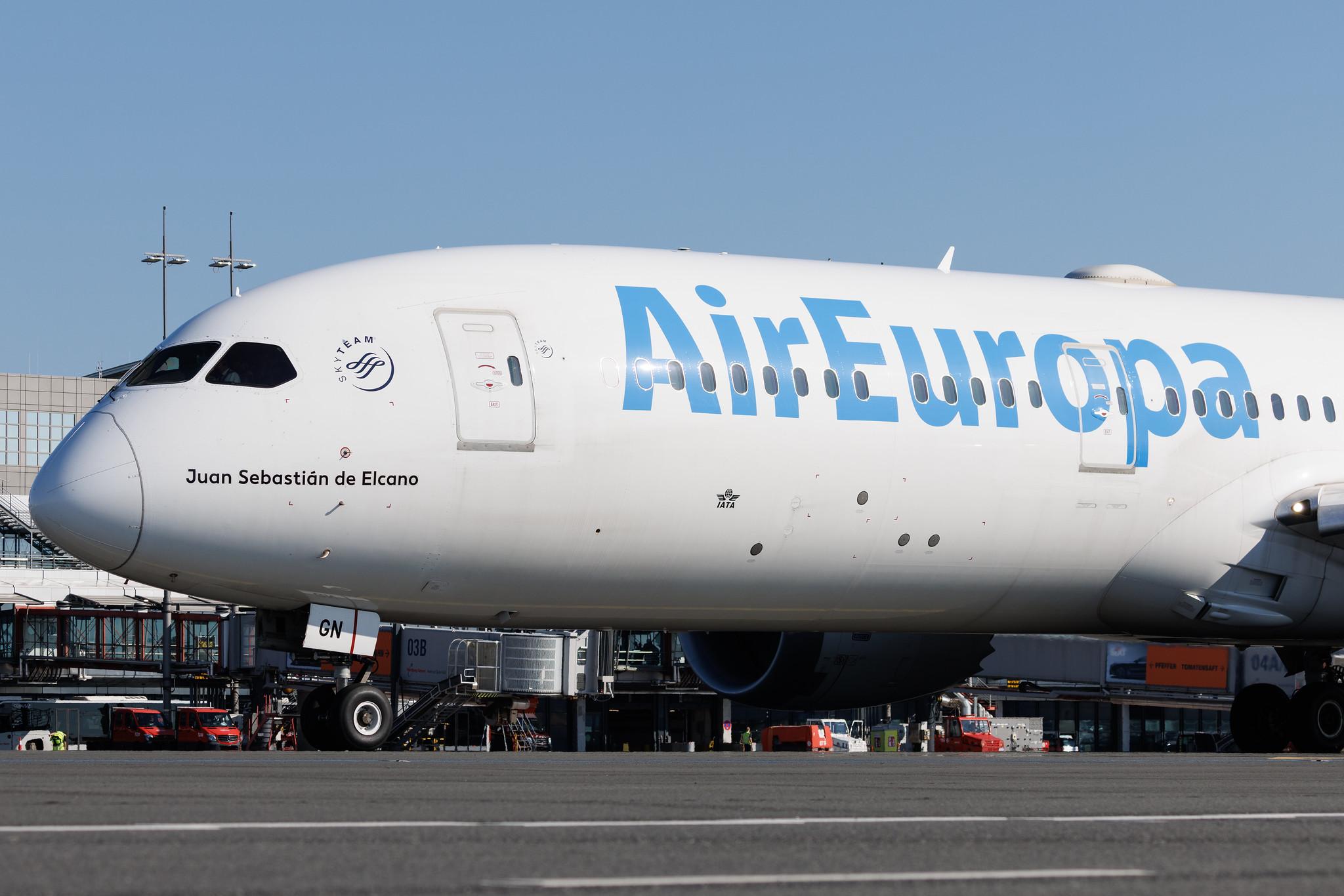 Hamburg Airport: Air Europa (UX / AEA) | Boeing 787-9 Dreamliner B789 | EC-NGN | MSN 62518