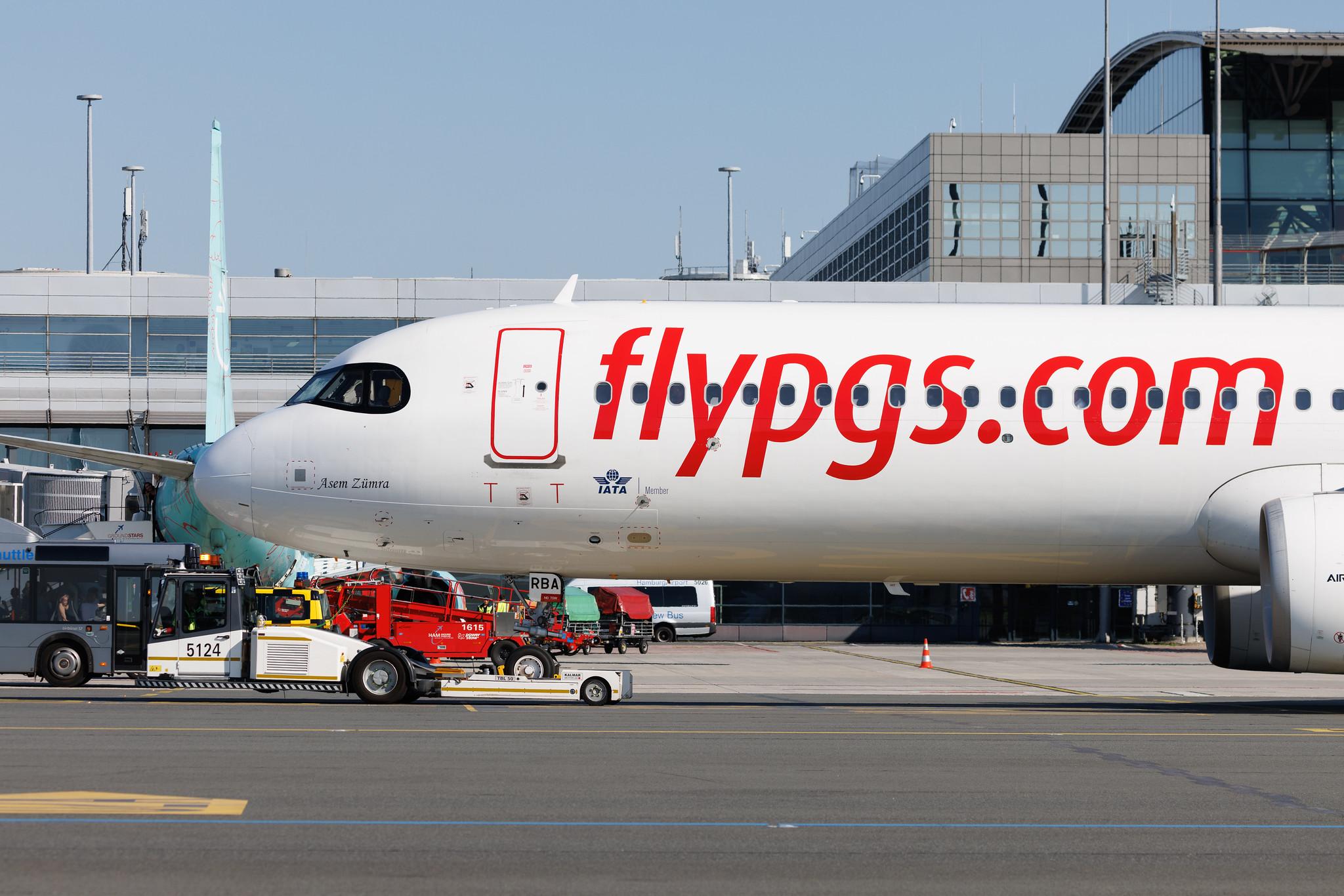 Hamburg Airport: Pegasus (PC / PGT) | Operator: Pegasus Airlines | Airbus A321-251NX A21N | TC-RBA | MSN 08936