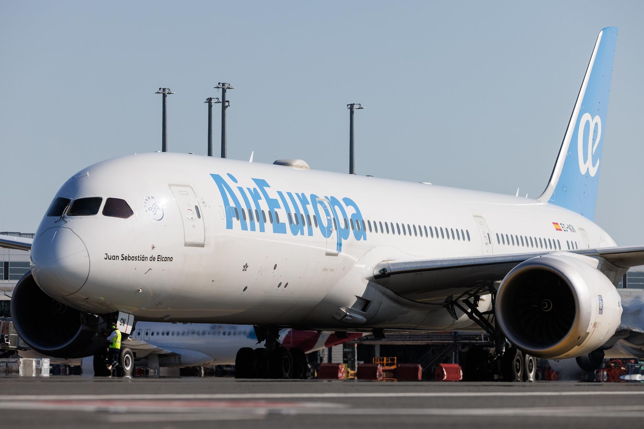 Hamburg Airport: Air Europa (UX / AEA) | Boeing 787-9 Dreamliner B789 | EC-NGN | MSN 62518