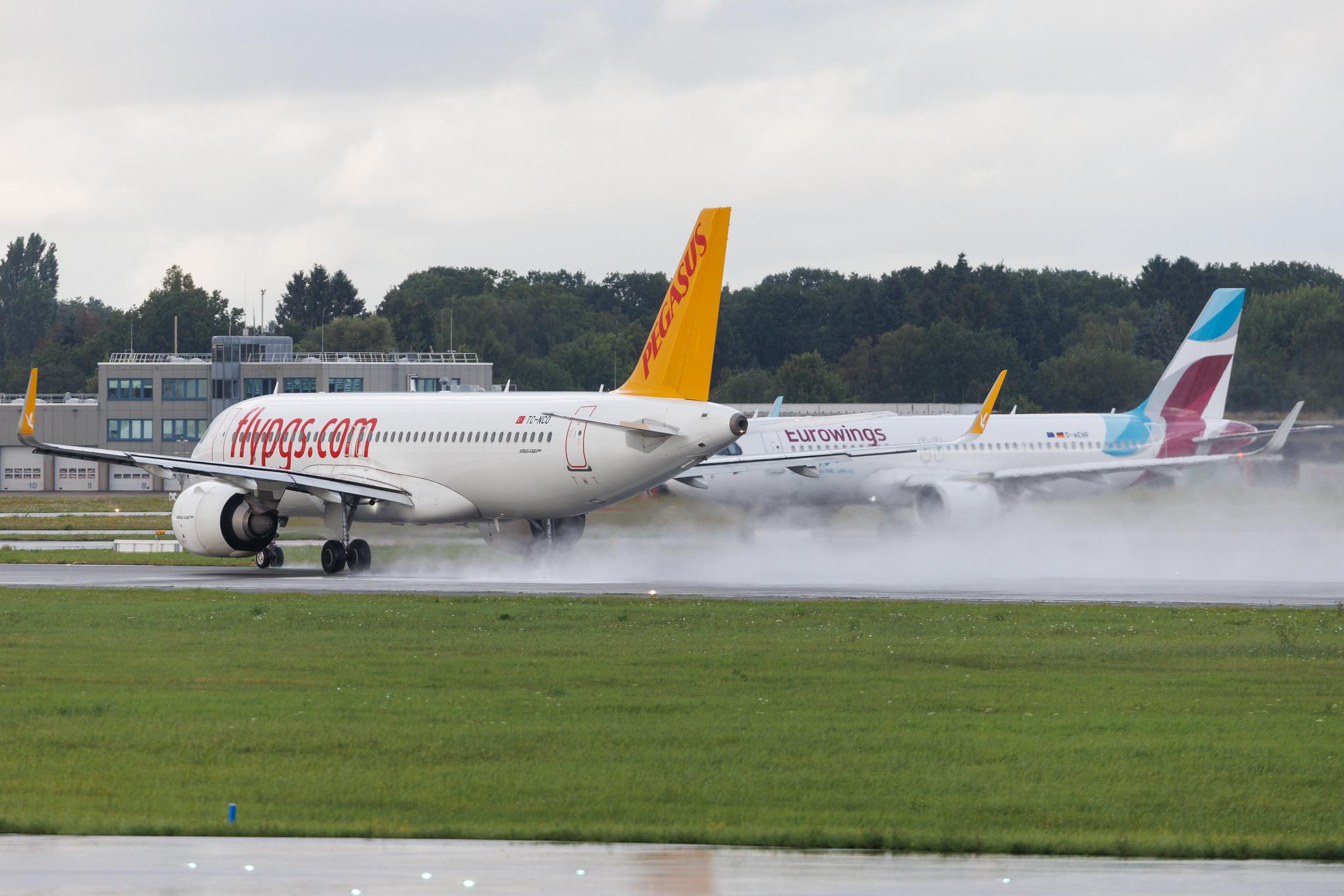 Hamburg Airport: Pegasus (PC / PGT) | Operator: Pegasus Airlines | Airbus A320-251N A20N | TC-NCO | MSN 10096