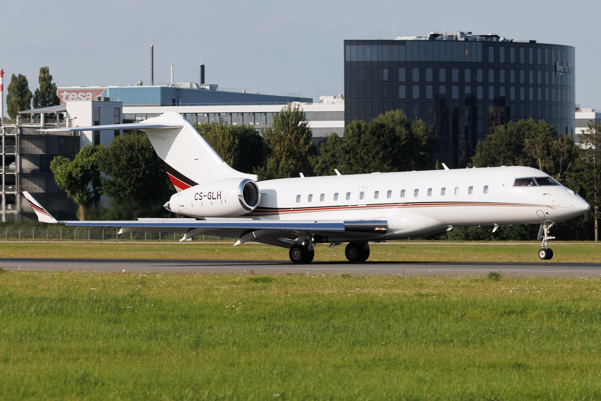 Hamburg Airport: NetJets Europe (/ NJE) | Bombardier Global 6000 GLEX | CS-GLH | MSN 9816