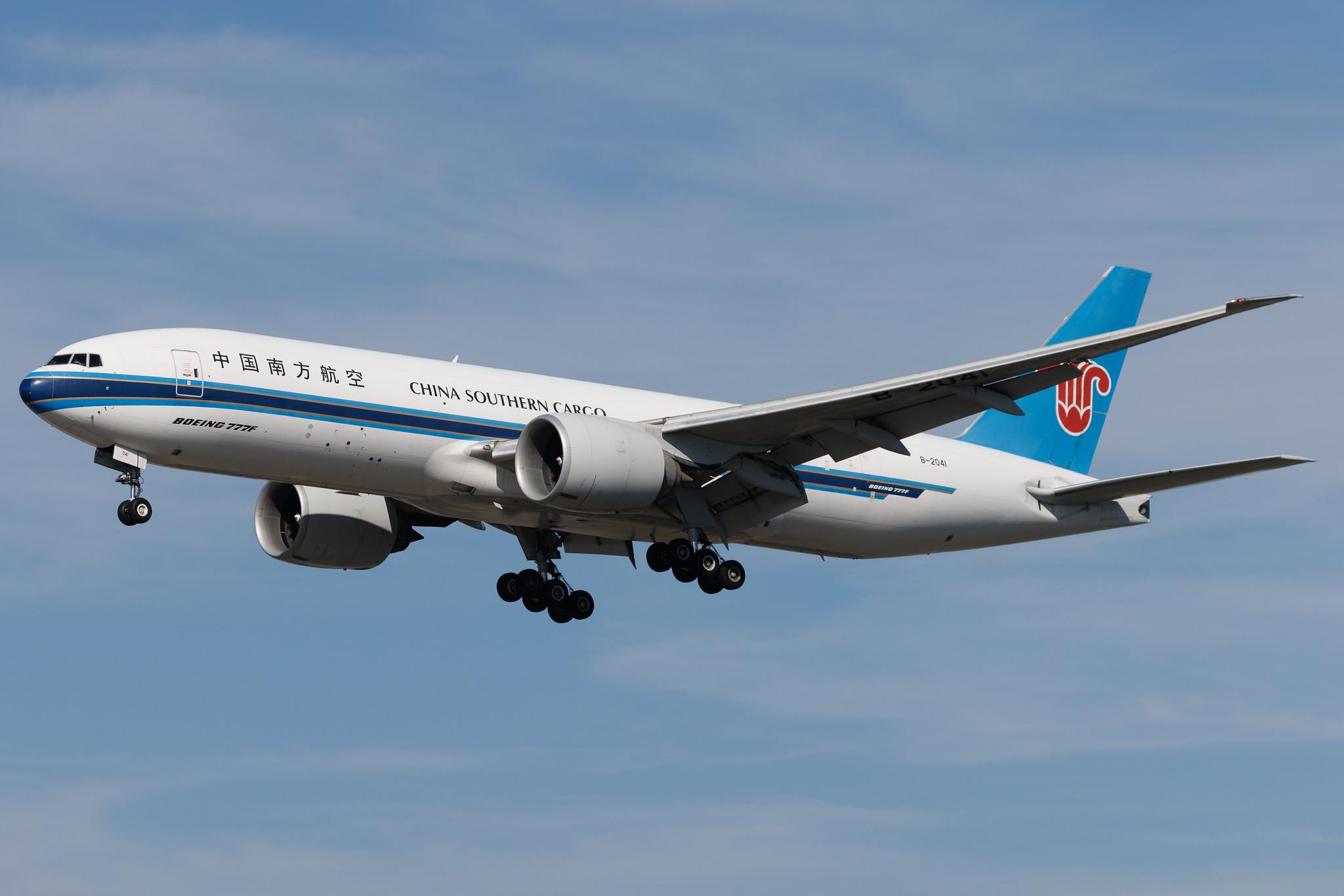 Frankfurt Airport: China Southern Cargo (CZ / CSN) | Operator: China Southern Airlines | Boeing 777-F1B B77L | B-2041 | MSN 41632