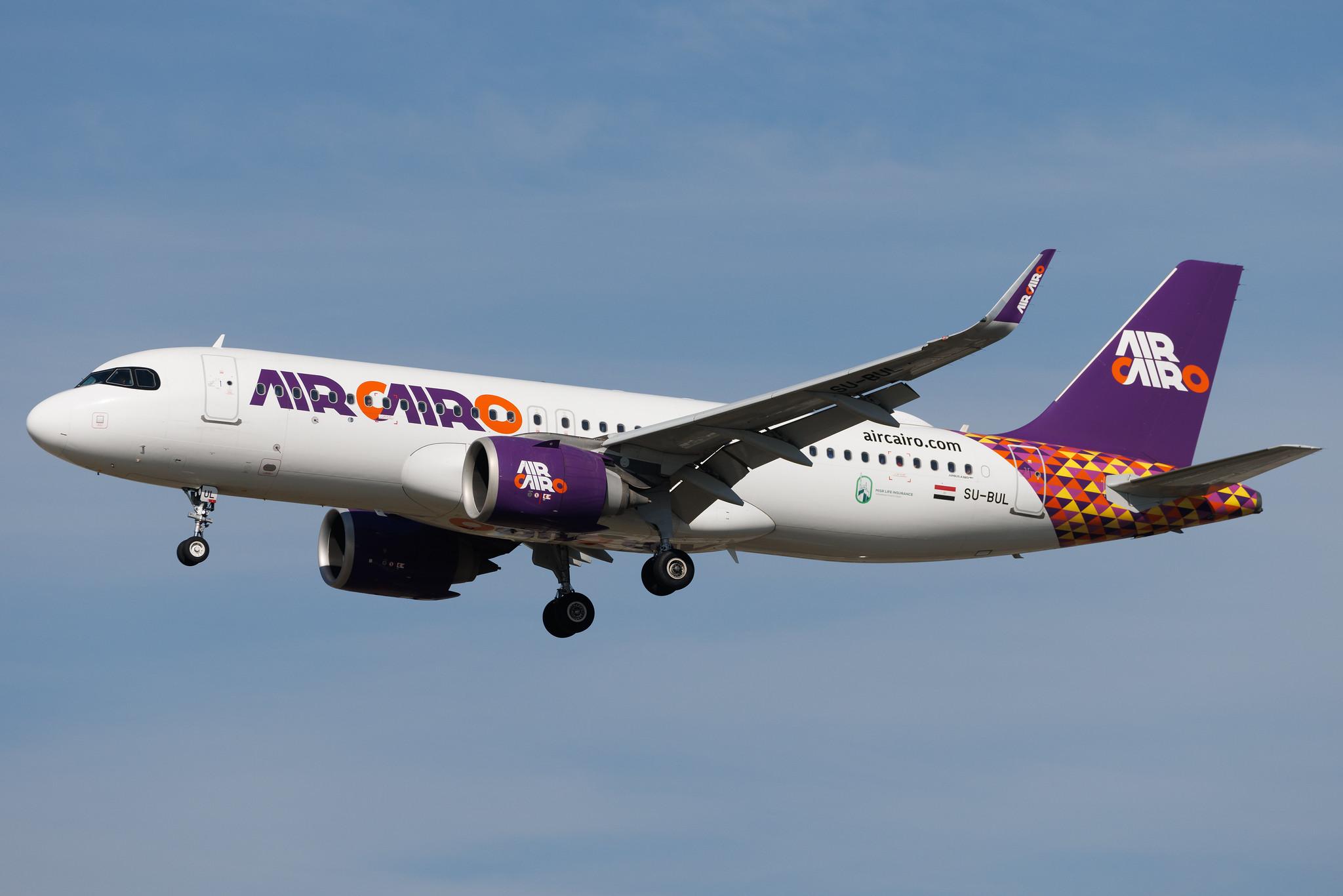 Frankfurt Airport: Air Cairo (SM / MSC) | Airbus A320-251N A20N | SU-BUL | MSN 08970