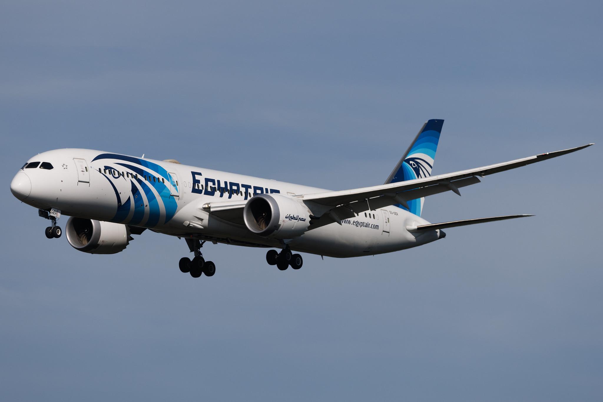 Frankfurt Airport: EgyptAir (MS / MSR) | Boeing 787-9 Dreamliner B789 | SU-GER | MSN 38798